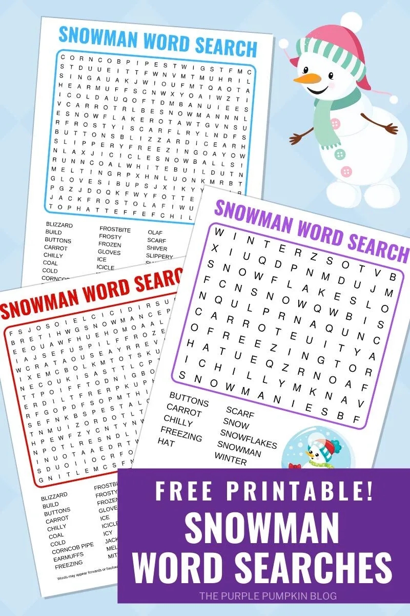 Printable Word Searches For Kids Uk