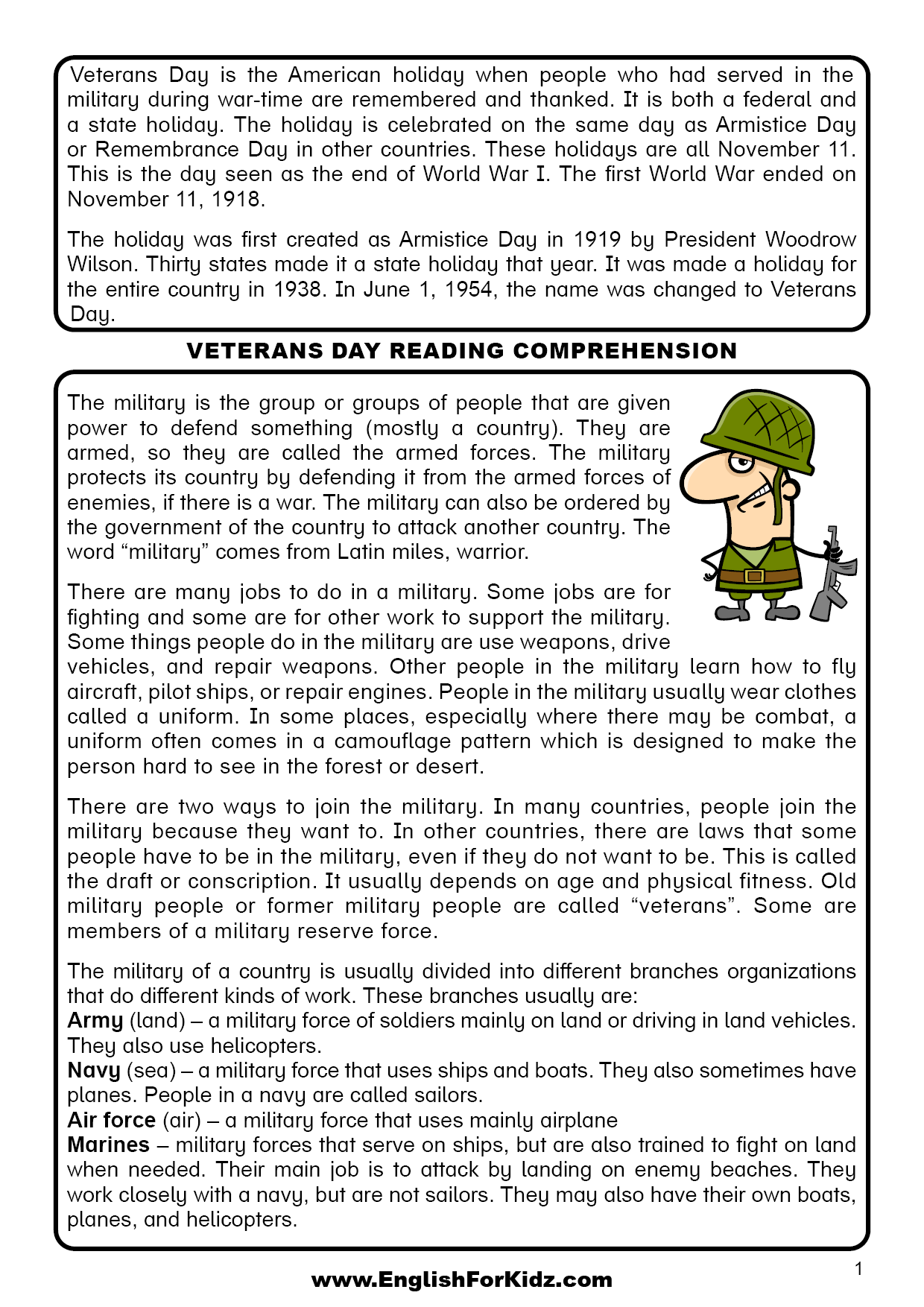 NO PREP VETERANS DAY Word Search Puzzle Worksheet Activity By Worksheets Library