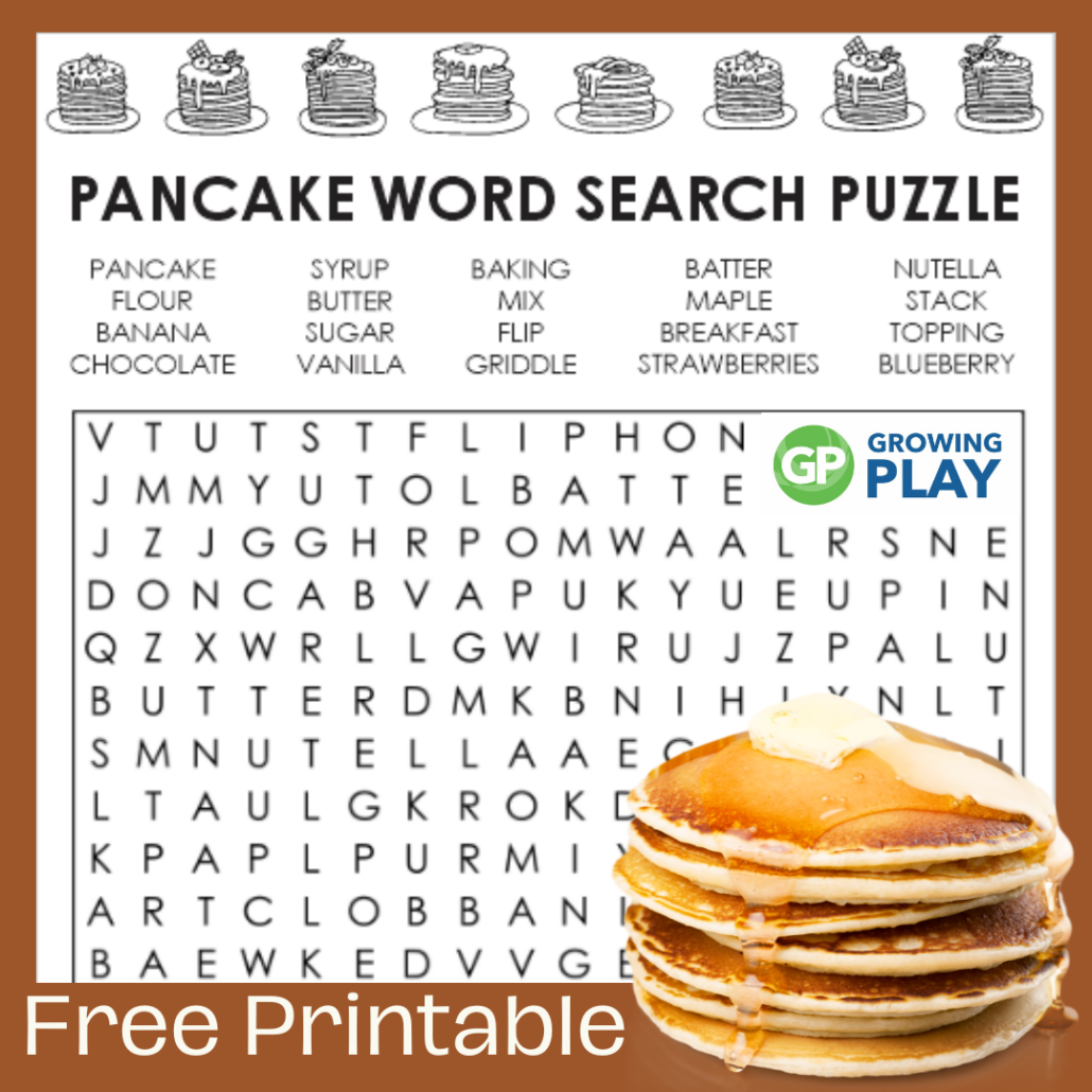 Food Word Searches Printable