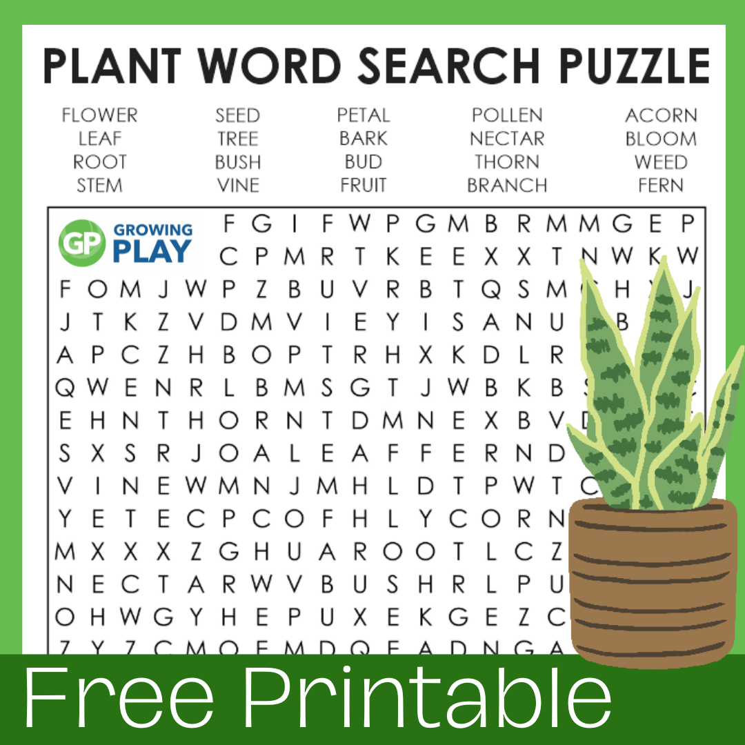 Free Printable Kids Word Search Pages