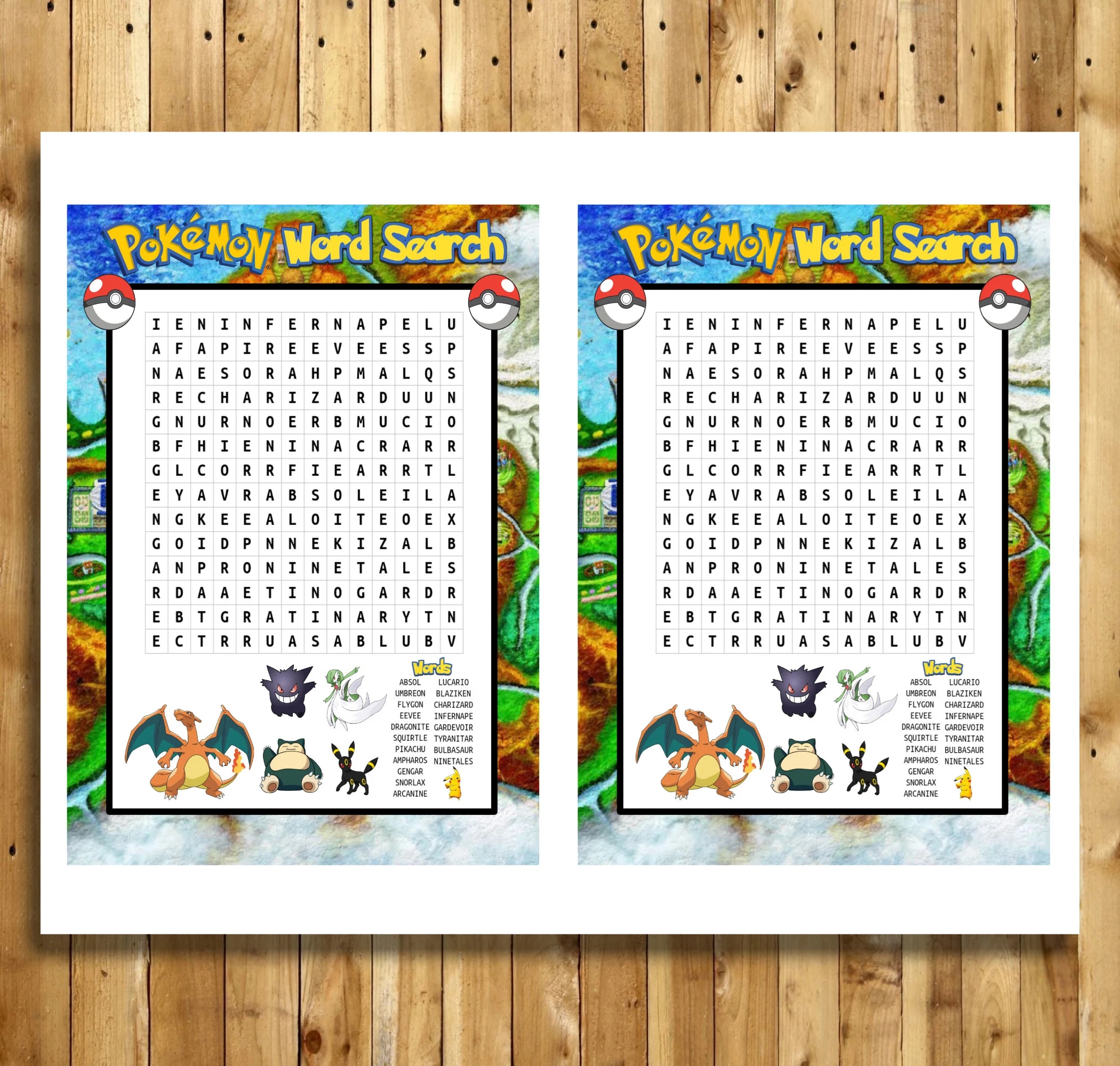 Pokemon Word Search Printable Pdf Pokemon Word Search Printable Pdf