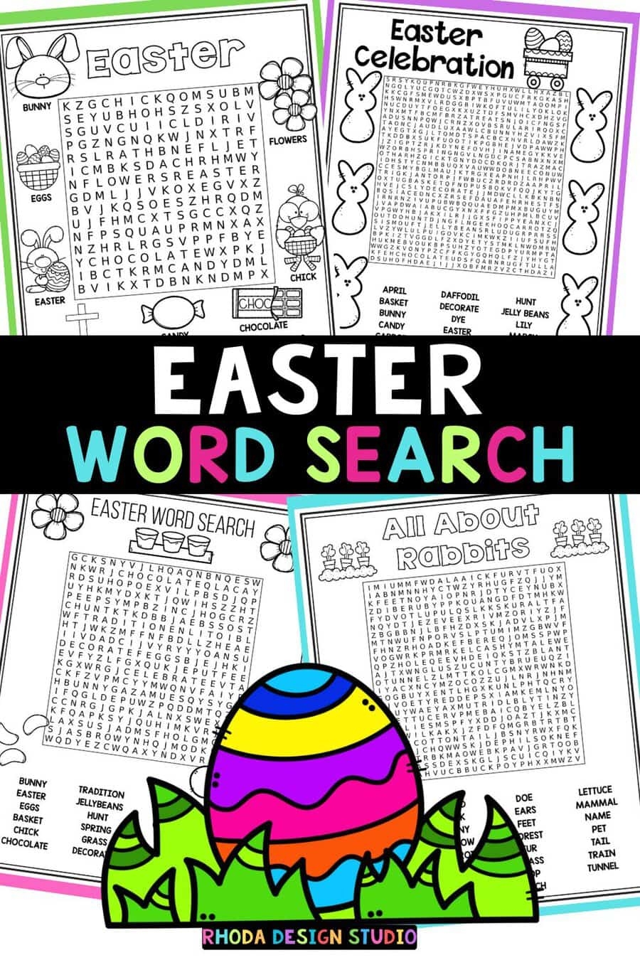Printable Easter Word Search Puzzles Printable Easter Word Search Puzzles