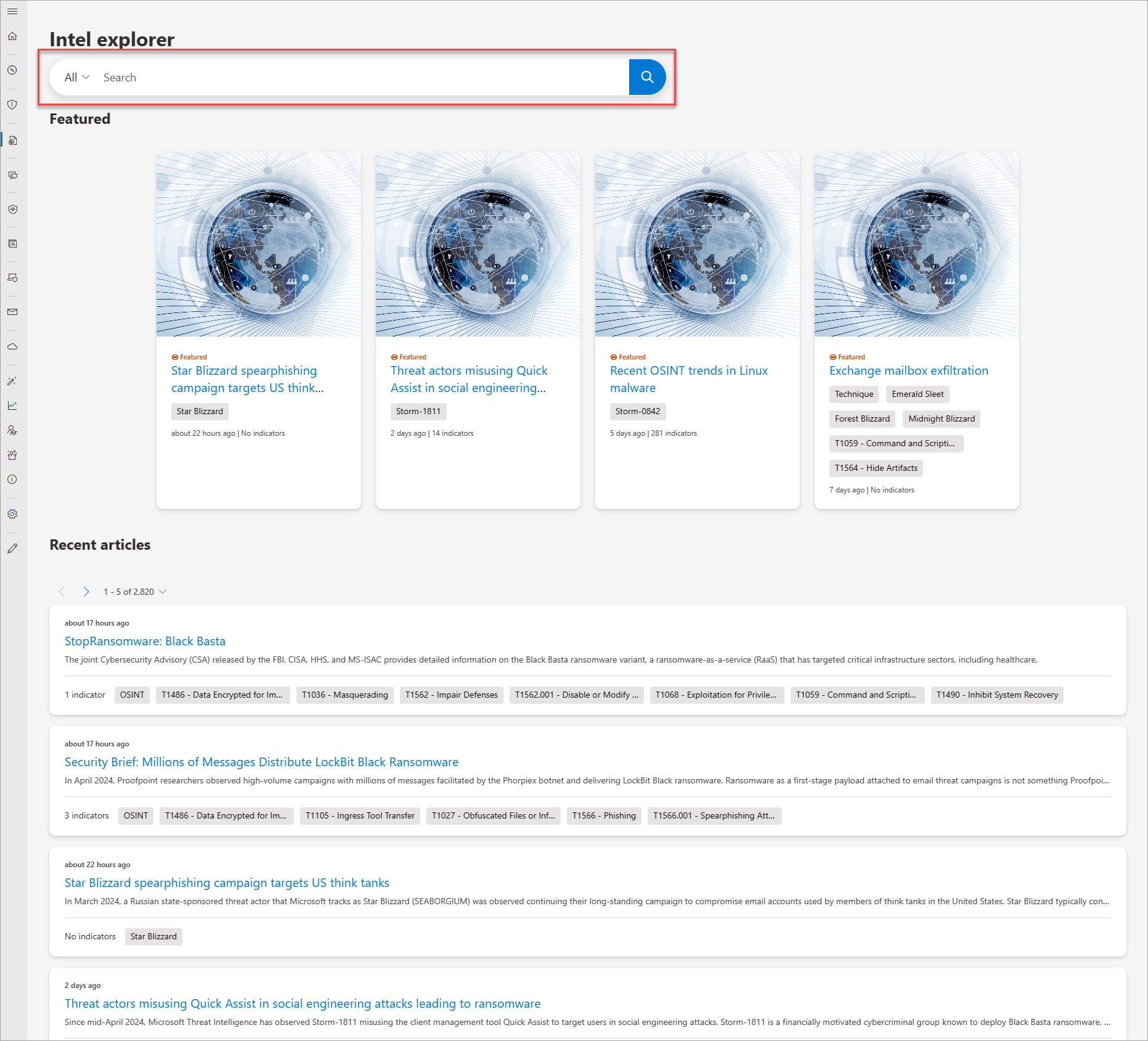 Searching And Pivoting With Microsoft Defender Threat Intelligence Defender TI Microsoft Defender Microsoft Learn