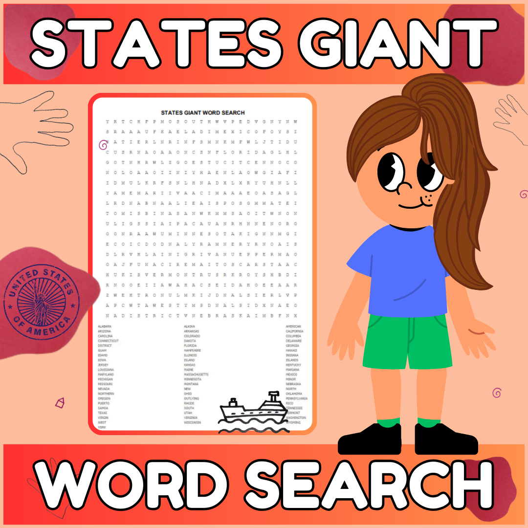 Giant Word Search Printable