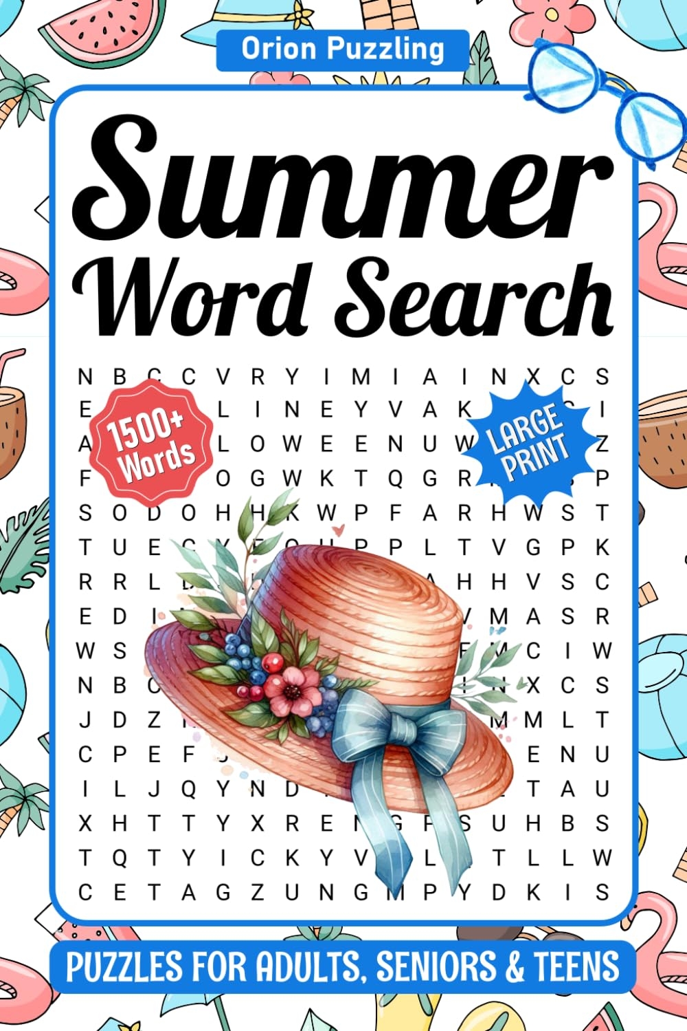 Summer Large Print Word Search For Adults 1500 Words Challenging Summer Themed Word Find Puzzle Book For Seniors Teens Kids 85 Word Searches With Solutions 9798320401300 Puzzling Orion Books Amazon Summer Large Print Word Search For Adults 1500 Words Challenging Summer Themed Word Find Puzzle Book For Seniors Teens Kids 85 Word Searches With Solutions 9798320401300 Puzzling Orion Books Amazon