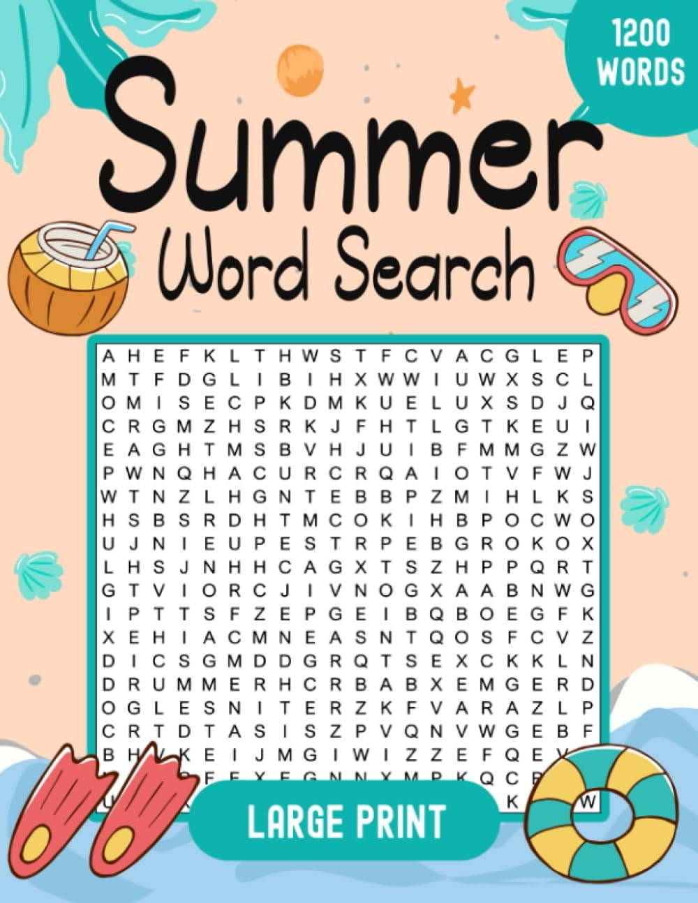 Word Search Printable Summer