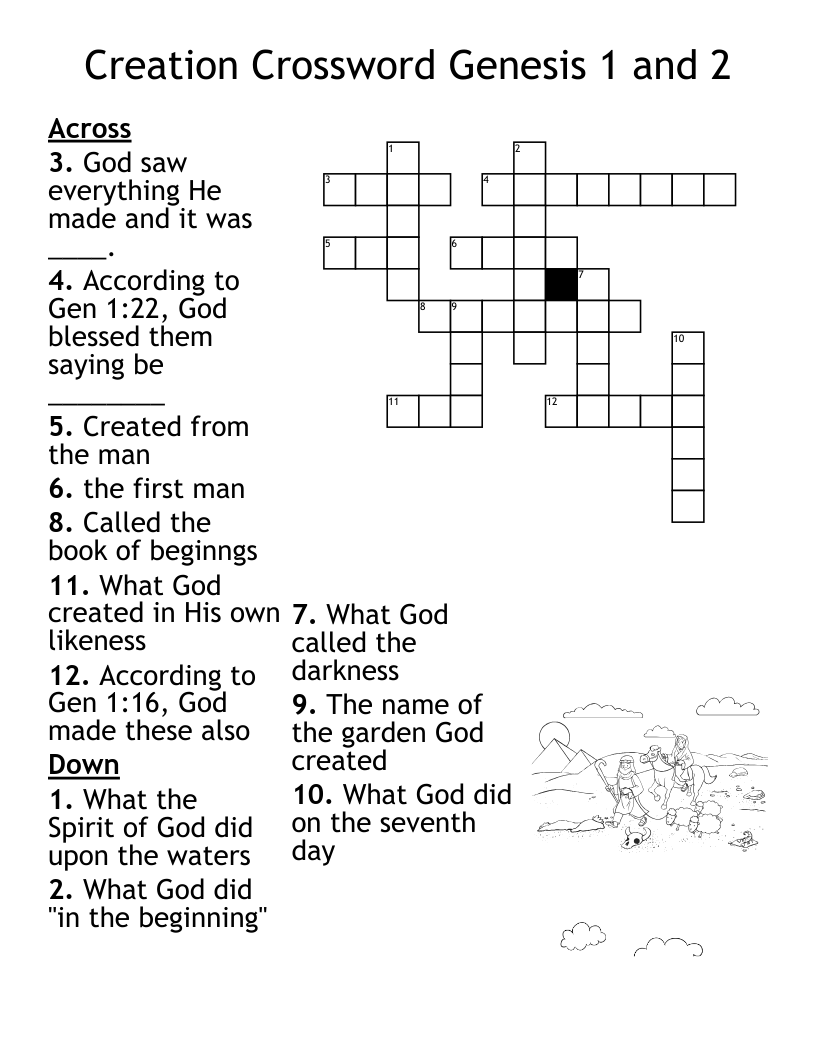 Sunday School Word Search WordMint