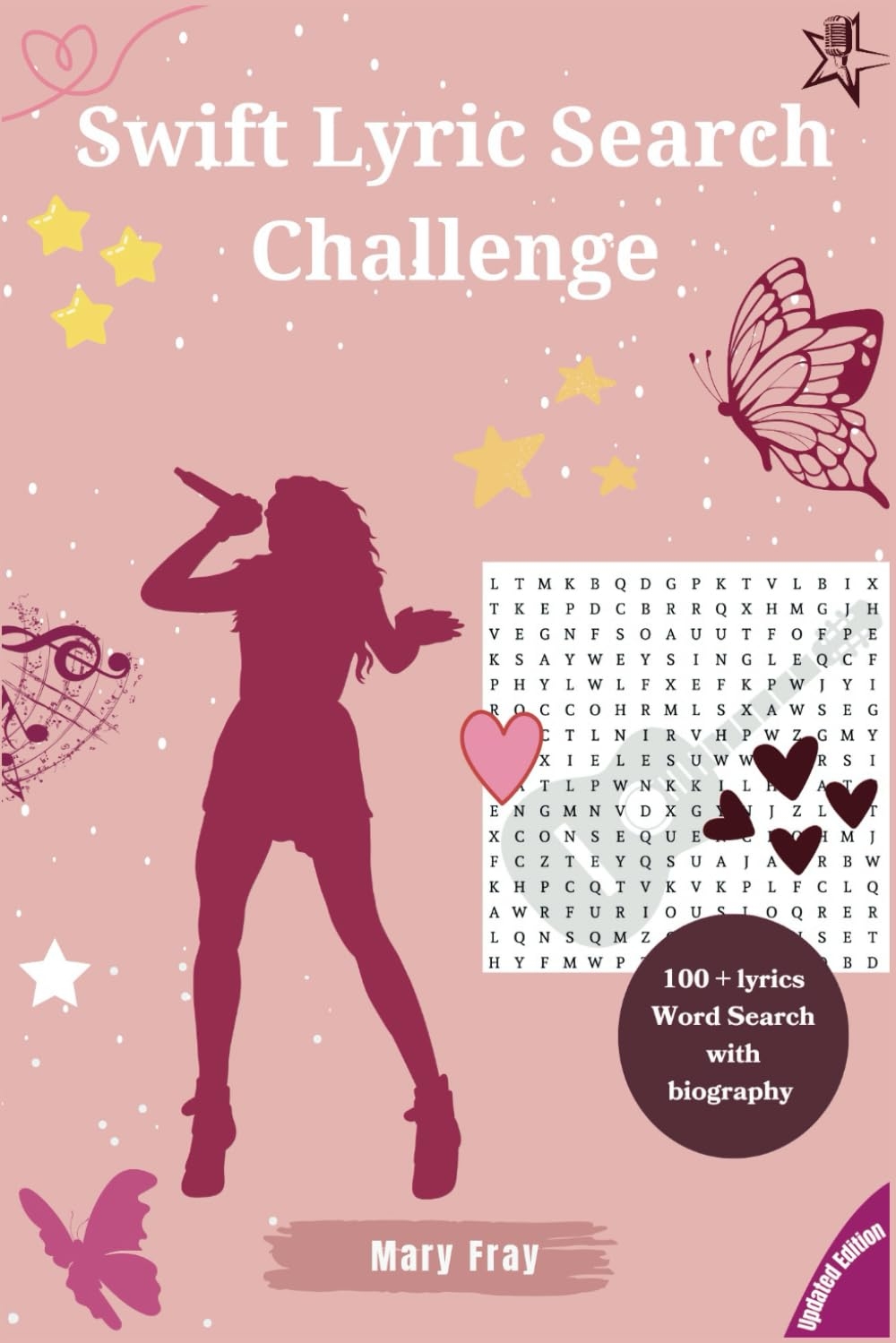 Swift Lyric Search Challenge Word Search Of Taylor s Most Loved Songs And Their Lyrics Unofficial Puzzle For Taylor s Fans Perfect For All Ages Swift Lyrics Search Challenge 9798871579831 Fray Mary Press Creative Lucky Books Amazon