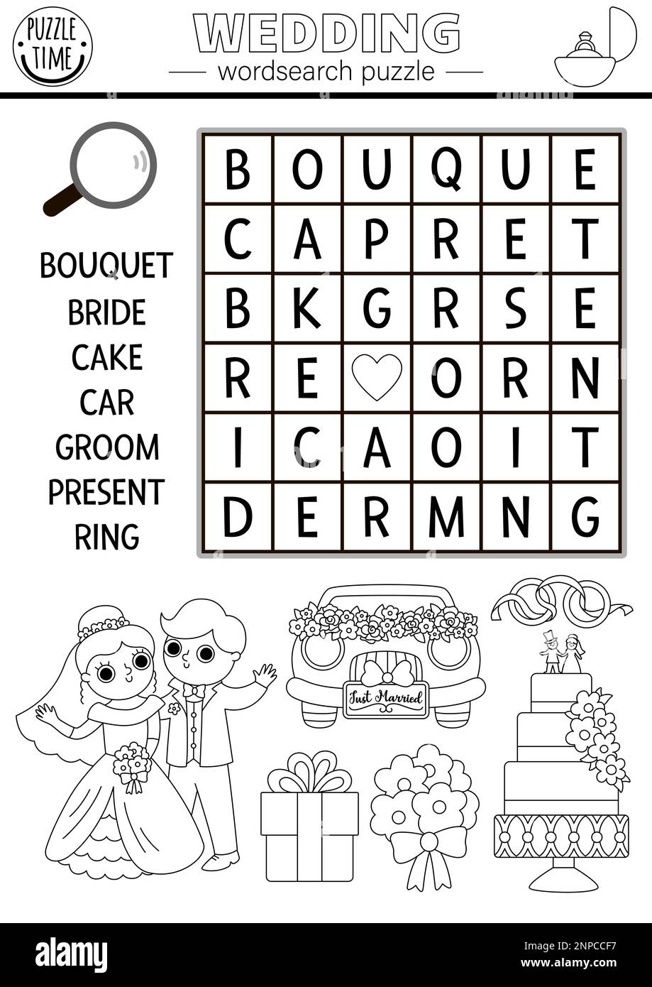 Simple Printable Word Search