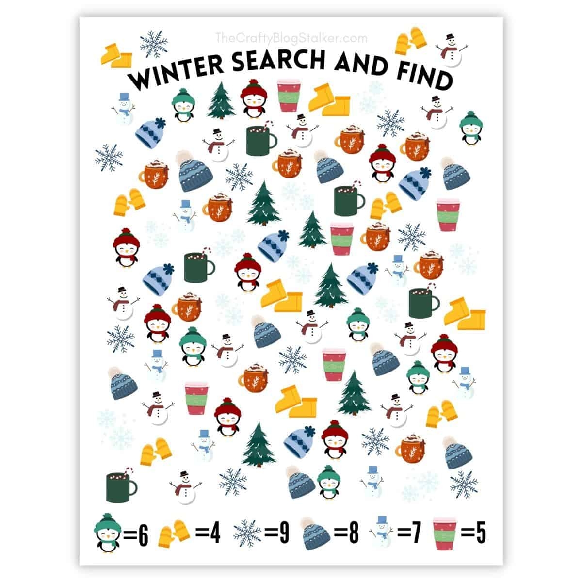Search And Find Printables