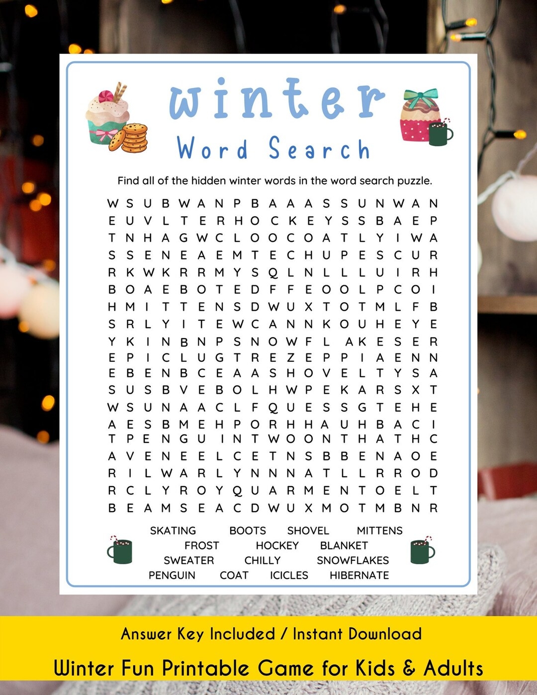 Winter Word Search Printable Holiday Party Game Winter Activity For Kid Adult Winter Party Game Office Party Game Winter Quiz Etsy Winter Word Search Printable Holiday Party Game Winter Activity For Kid Adult Winter Party Game Office Party Game Winter Quiz Etsy