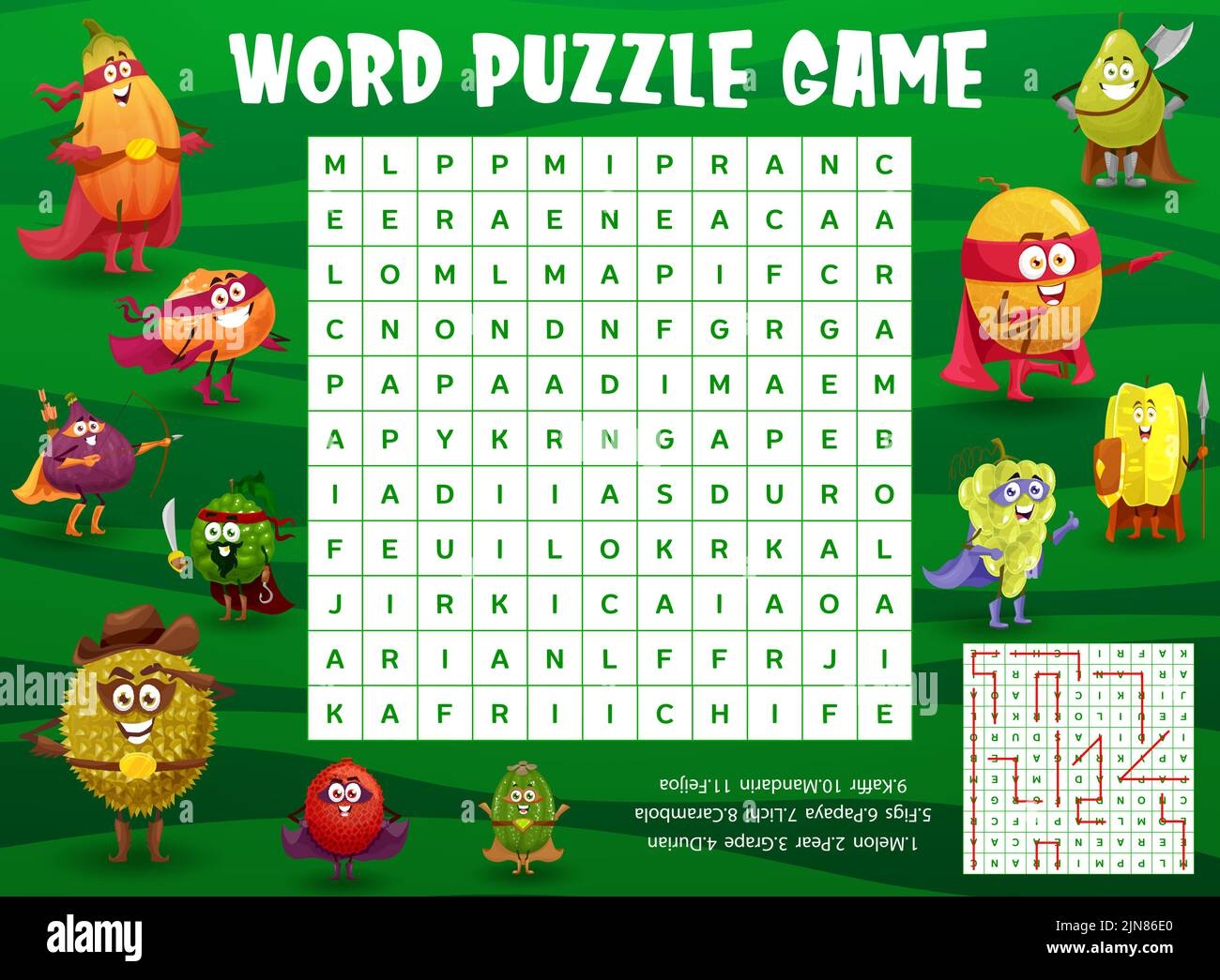 Word Search For Kids Pokemon