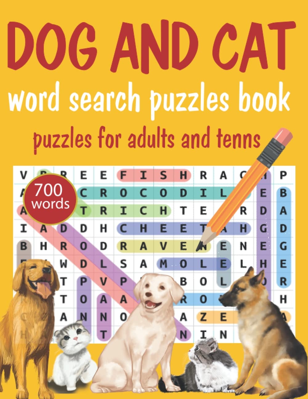 Word Search Dogs And Cats Word Search Puzzles For Dog Desertcart Seychelles