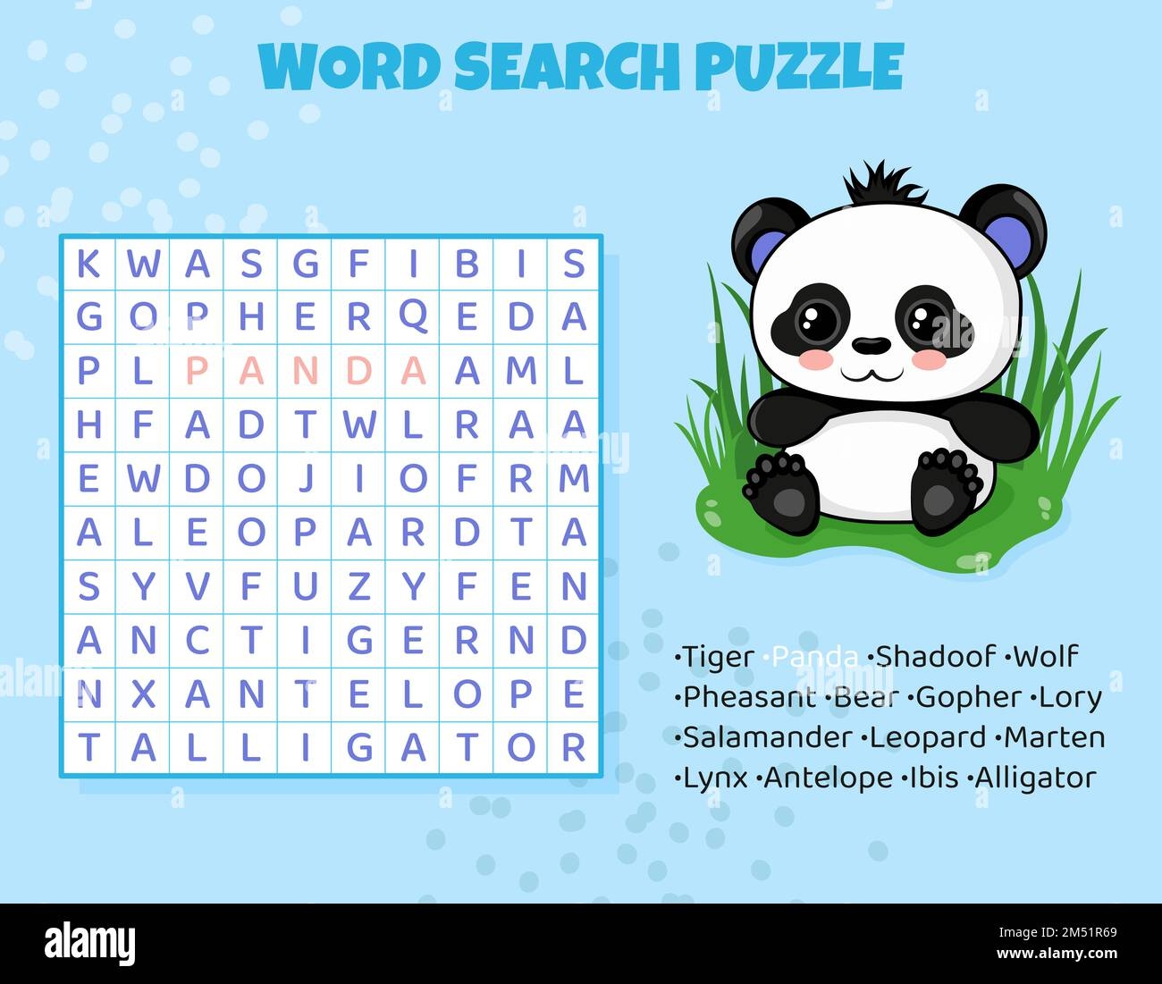 Word Search Puzzle For Kids With Asian Animals Stock Vector Image Art Alamy Word Search Puzzle For Kids With Asian Animals Stock Vector Image Art Alamy