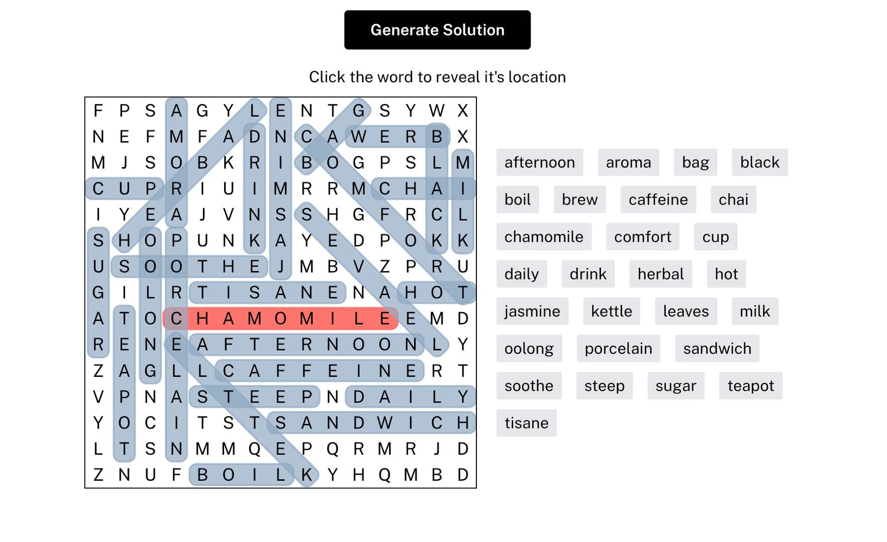 Make Free Word Searches