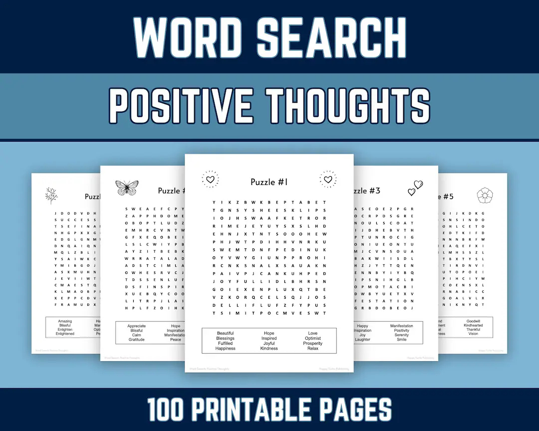 Printable 100 Word Search
