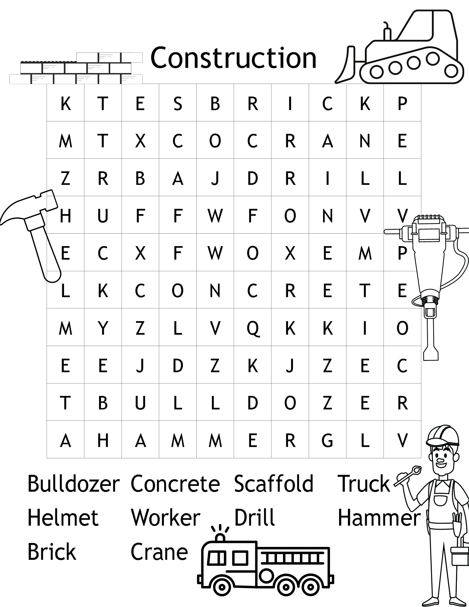 100 X Wordsearch Colouring Sheets For Kids 365 Days Of No Screens