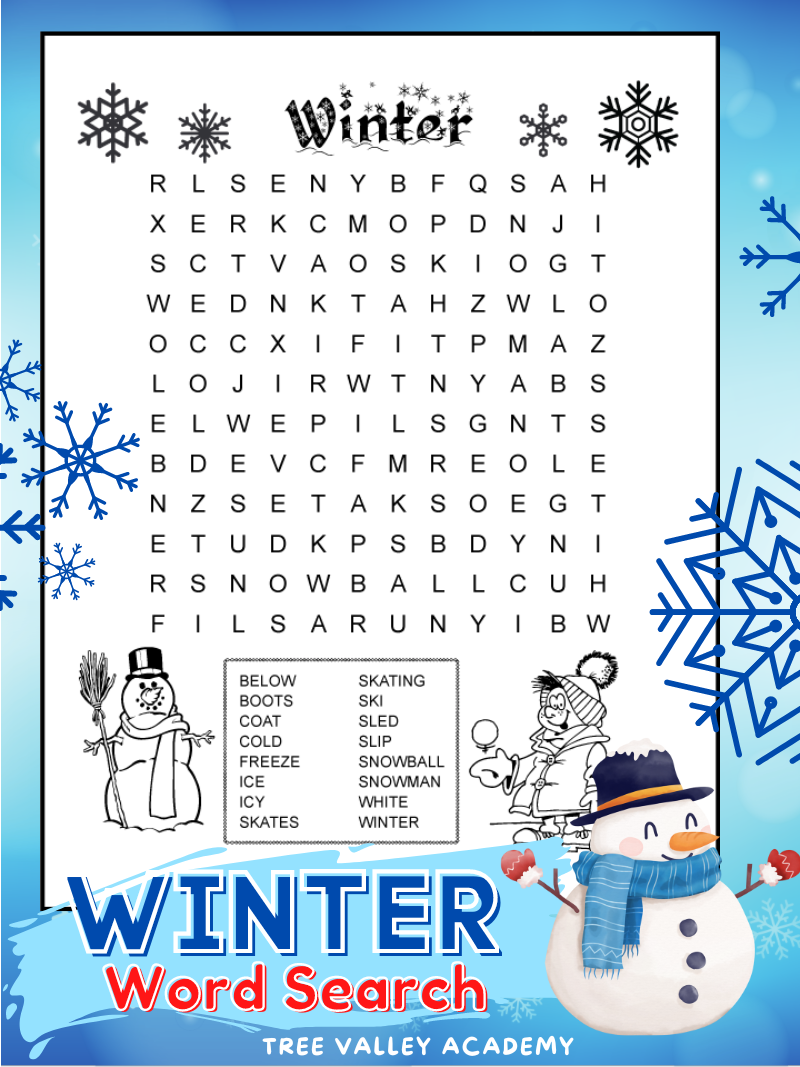 150 word puzzles for kids tree valley academy