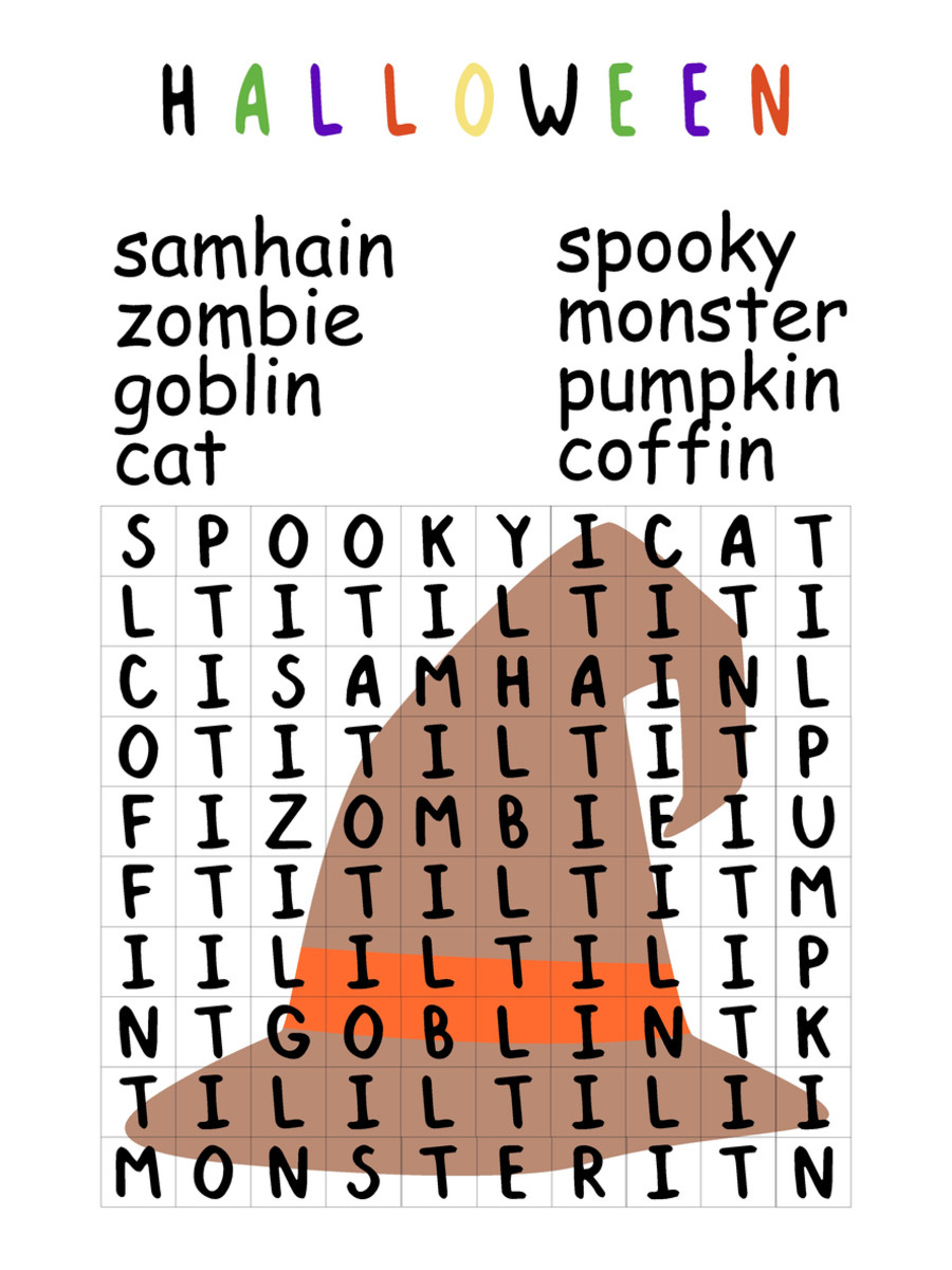 19 free halloween word search printables parade