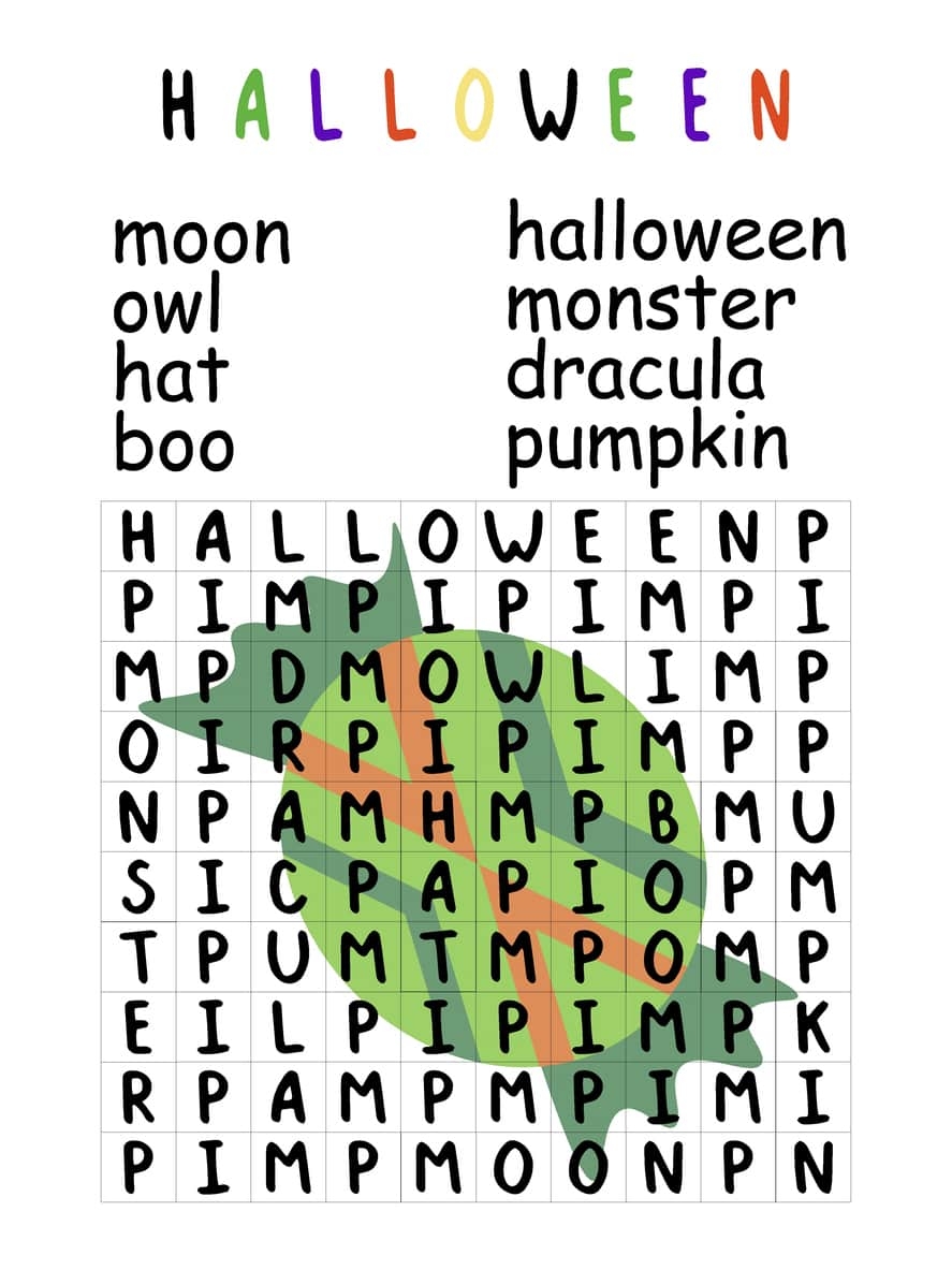 19 Free Halloween Word Search Printables Parade