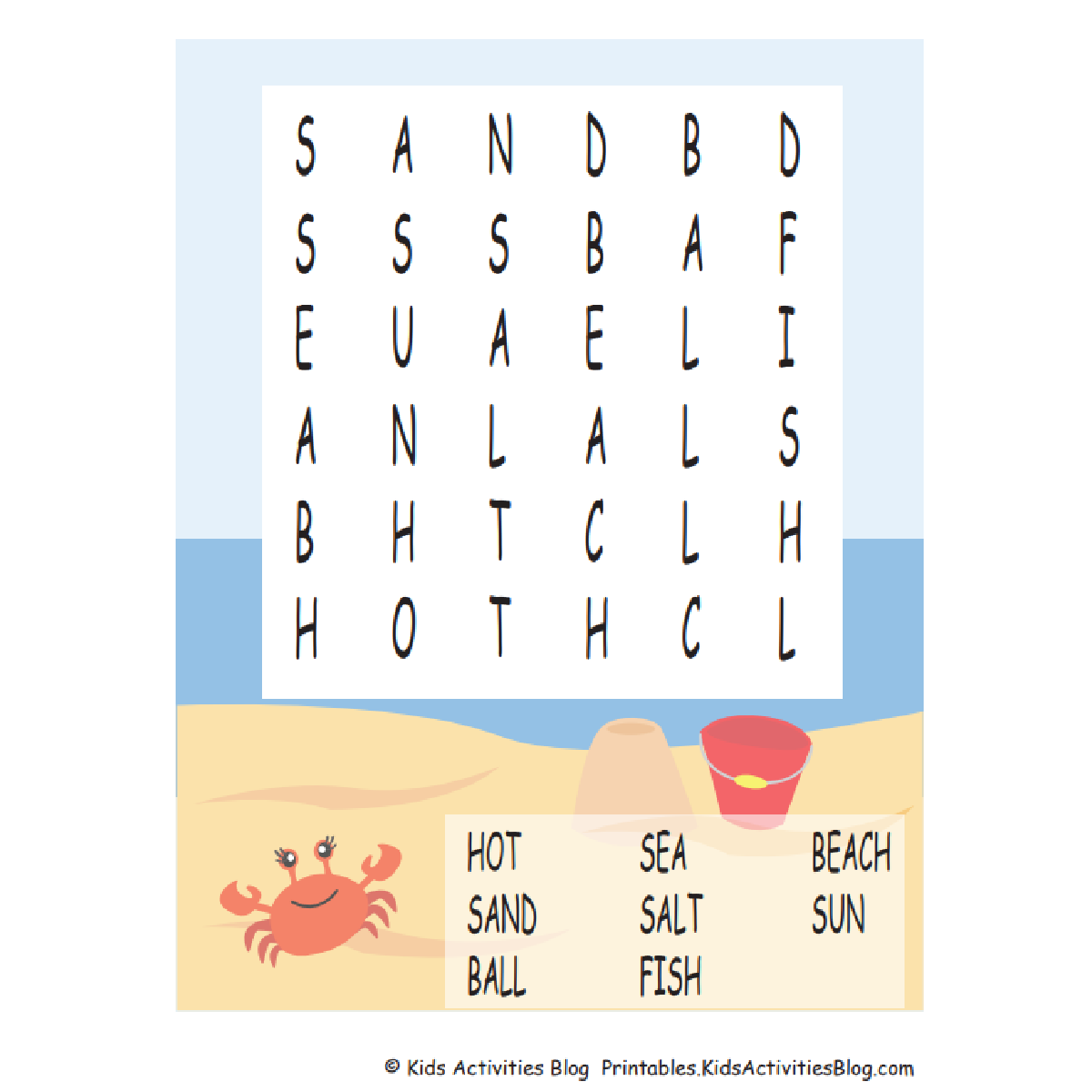 8 fun free printable beach word search puzzles for kids kids activities blog 8 fun free printable beach word search puzzles for kids kids activities blog