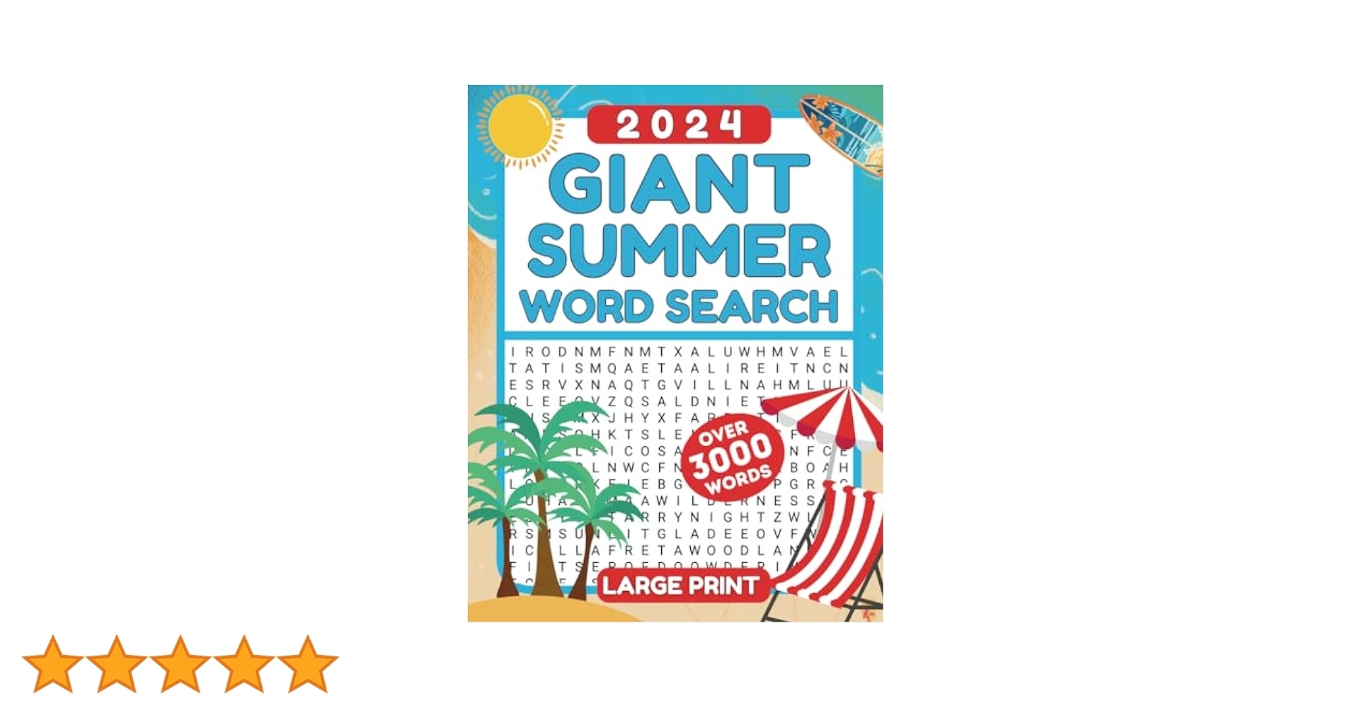 Amazon Summer Word Search Giant Large Print Over 3000 Words Themed WordSearch Puzzle Book For Adults Teens And Seniors With Solutions 9798323256587 Co WE Wordie Books
