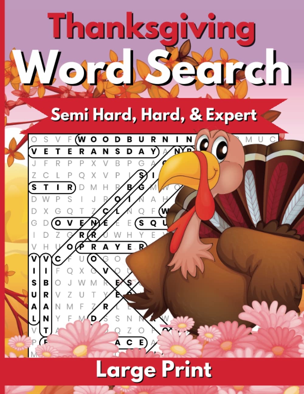 Amazon Thanksgiving Word Search Adults Teens Semi Hard Hard Expert Thanksgiving Word Search Puzzles And Coloring Pages Large Print Full Page Puzzles And Answers 9798766448129 Minder Journey Books