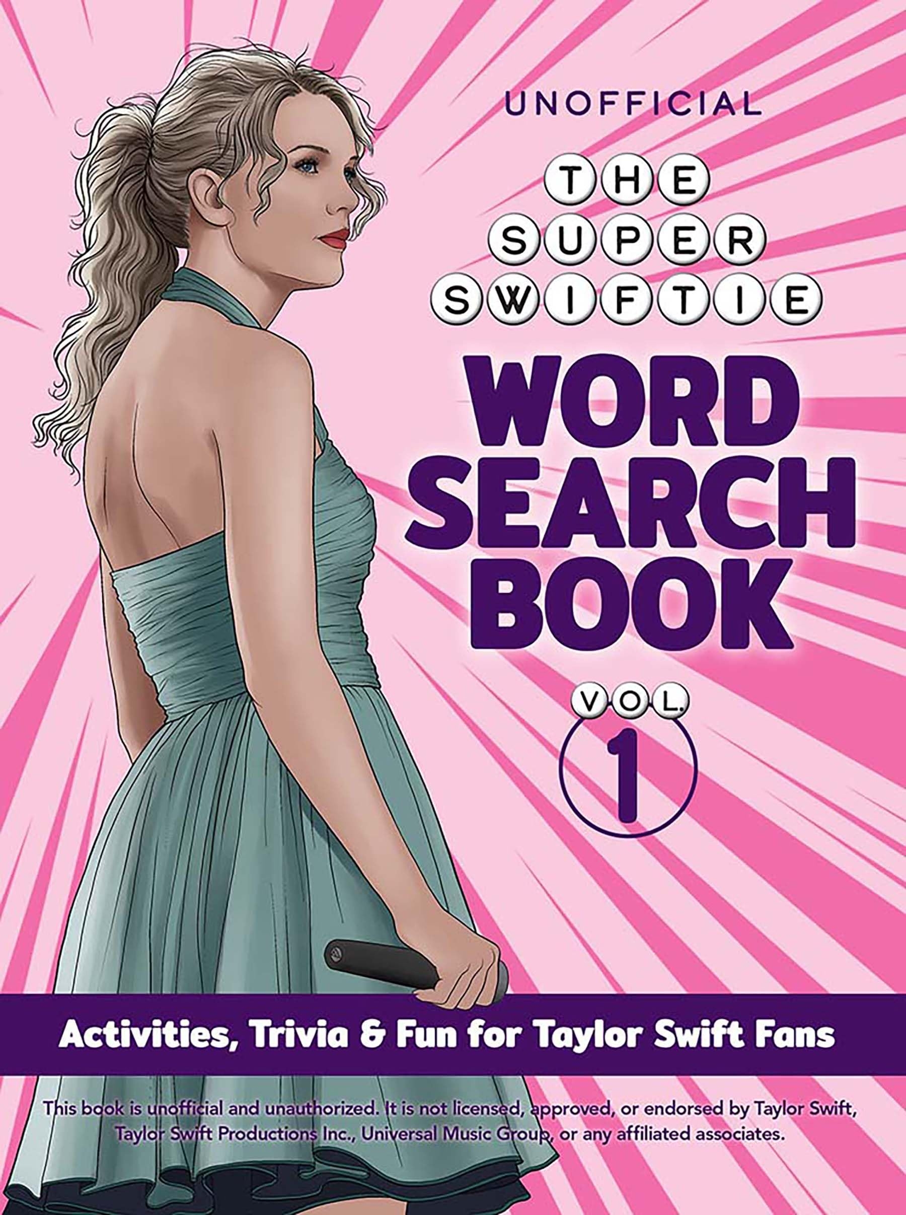 Amazon The Unofficial Super Swiftie Word Search Book Volume 1 Activities Trivia Fun For Taylor Swift Fans 9780486854564 Dover Publications Books