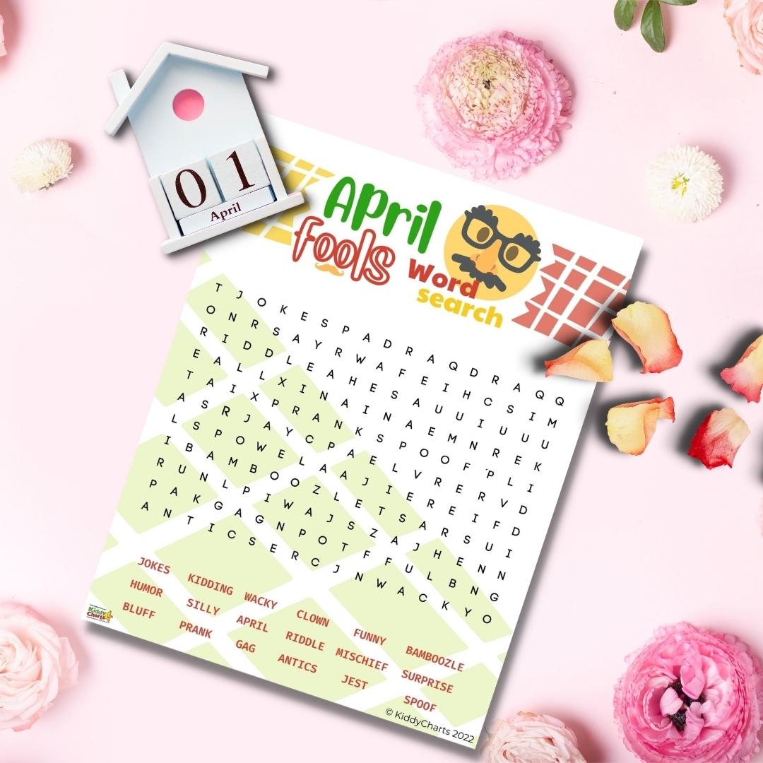 April Fools Wordsearch
