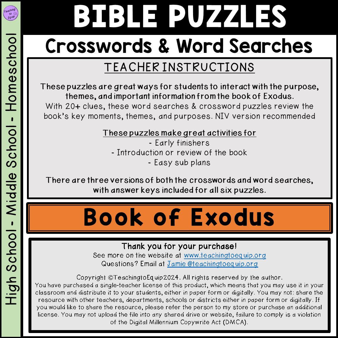 Printable Bible Word Search Puzzles By Topic