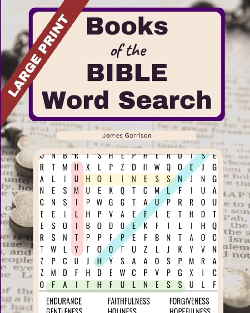 Religious Word Search Printable