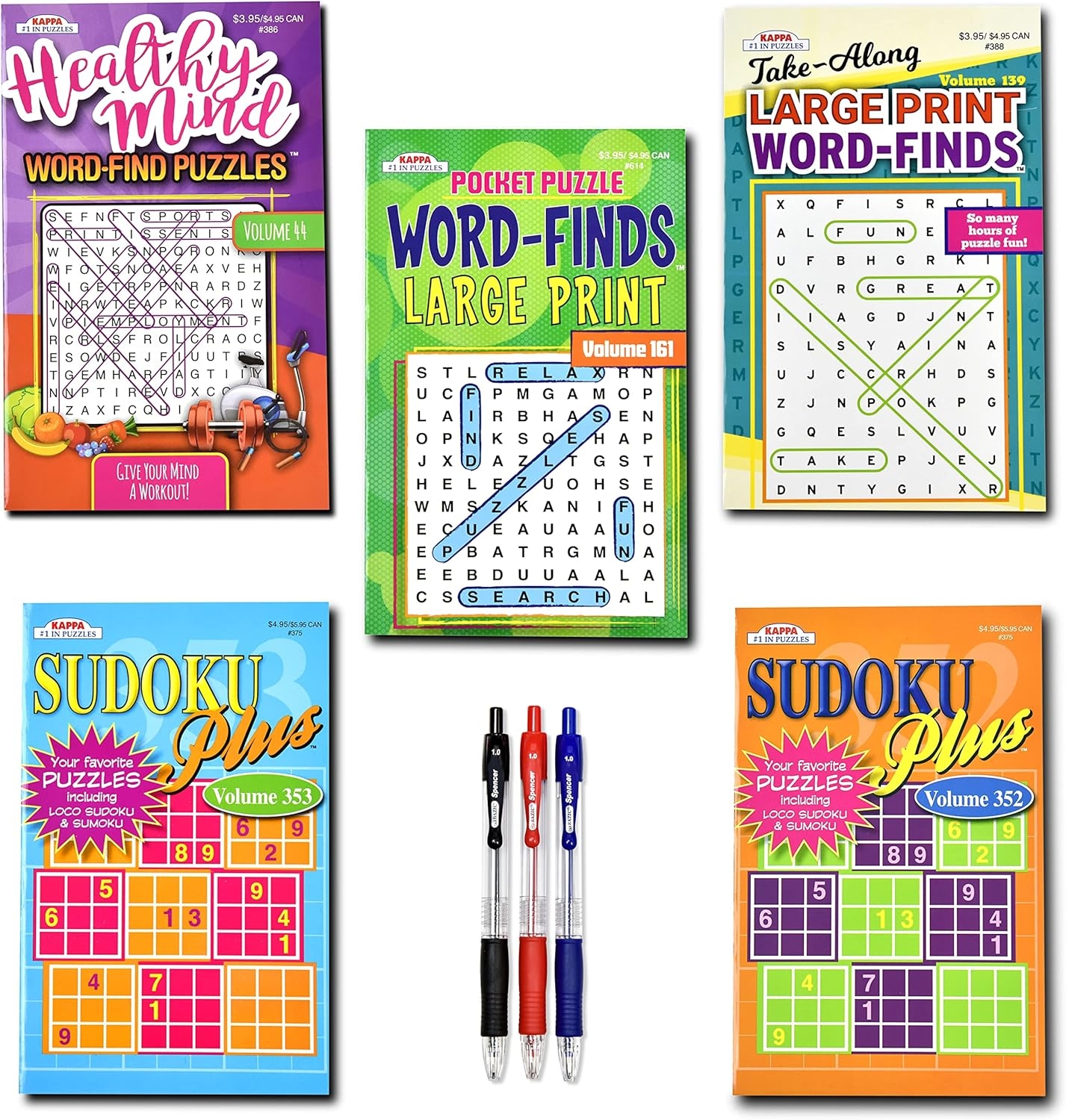 Word Search Large Print Bulk