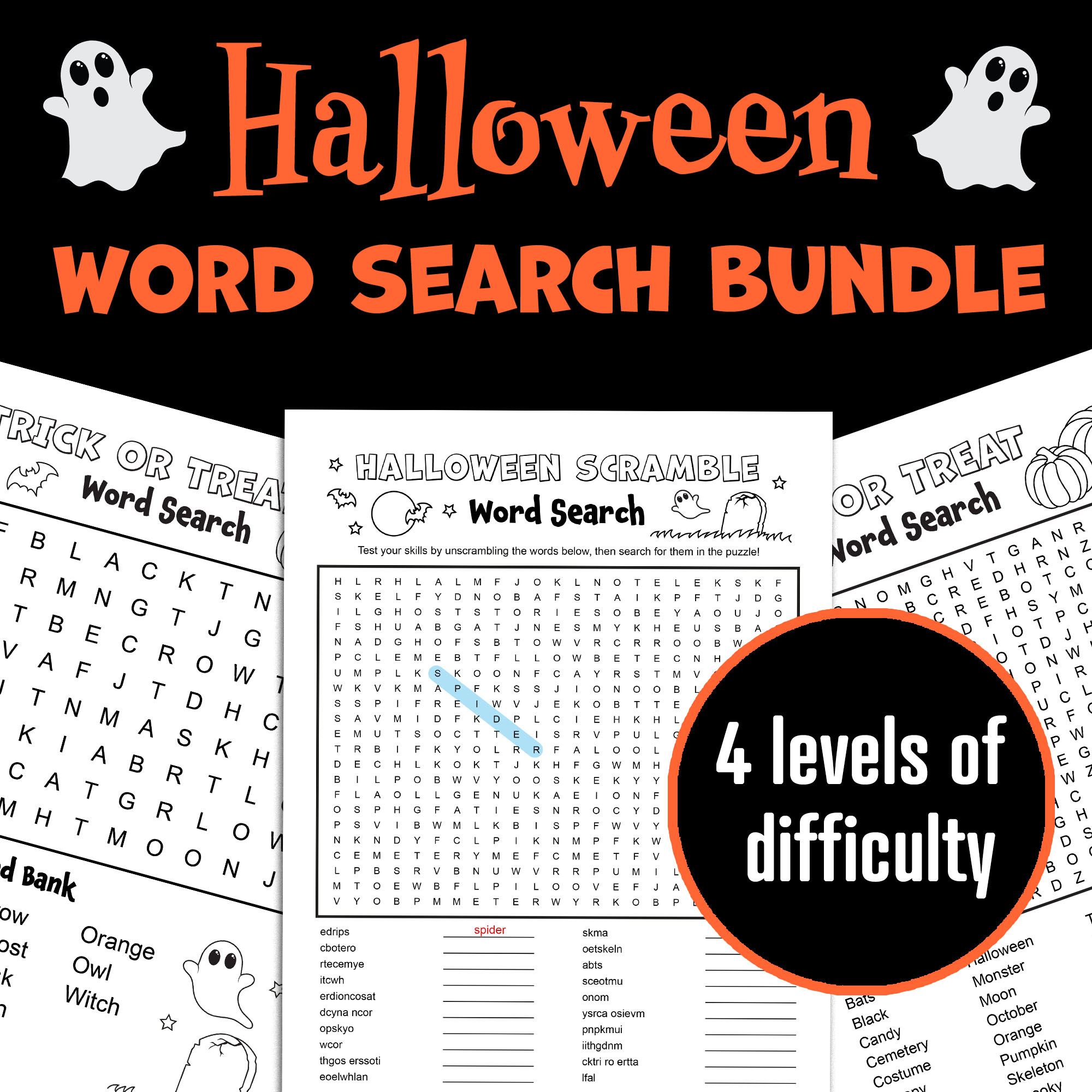 Free Printable Word Search Medium Difficulty