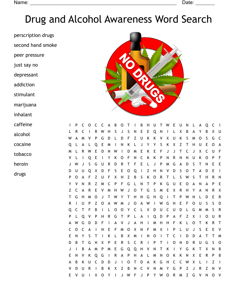 Cancer Awareness Word Search WordMint