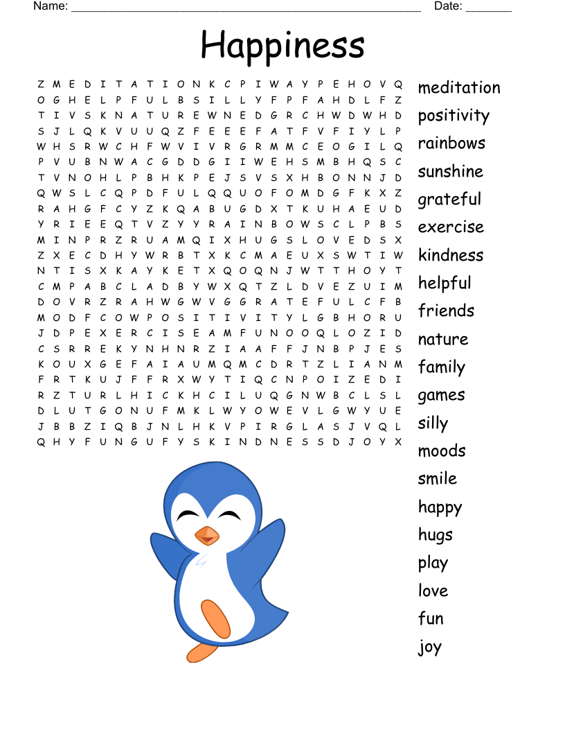 Cats And Kittens Word Search WordMint