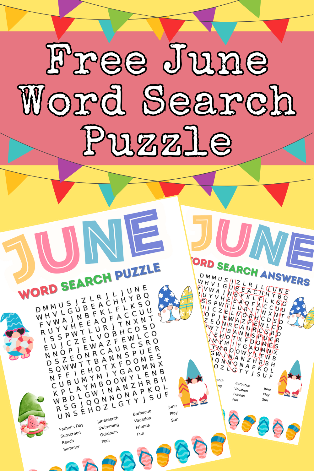 Fun Free Word Search