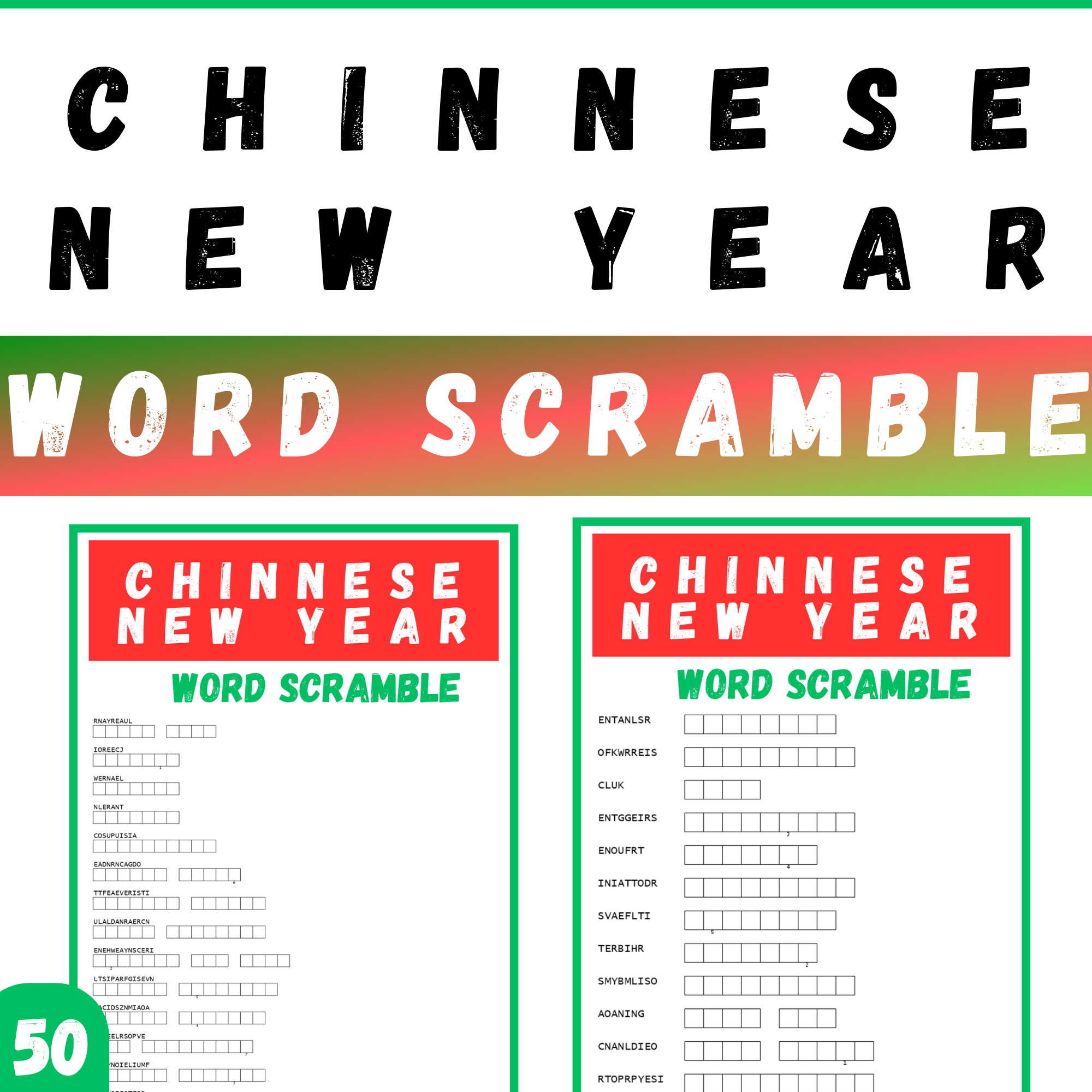 New Years Word Search 2023 Printable Free