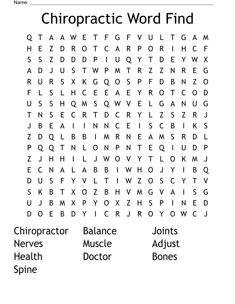 Find A Word Search Printable