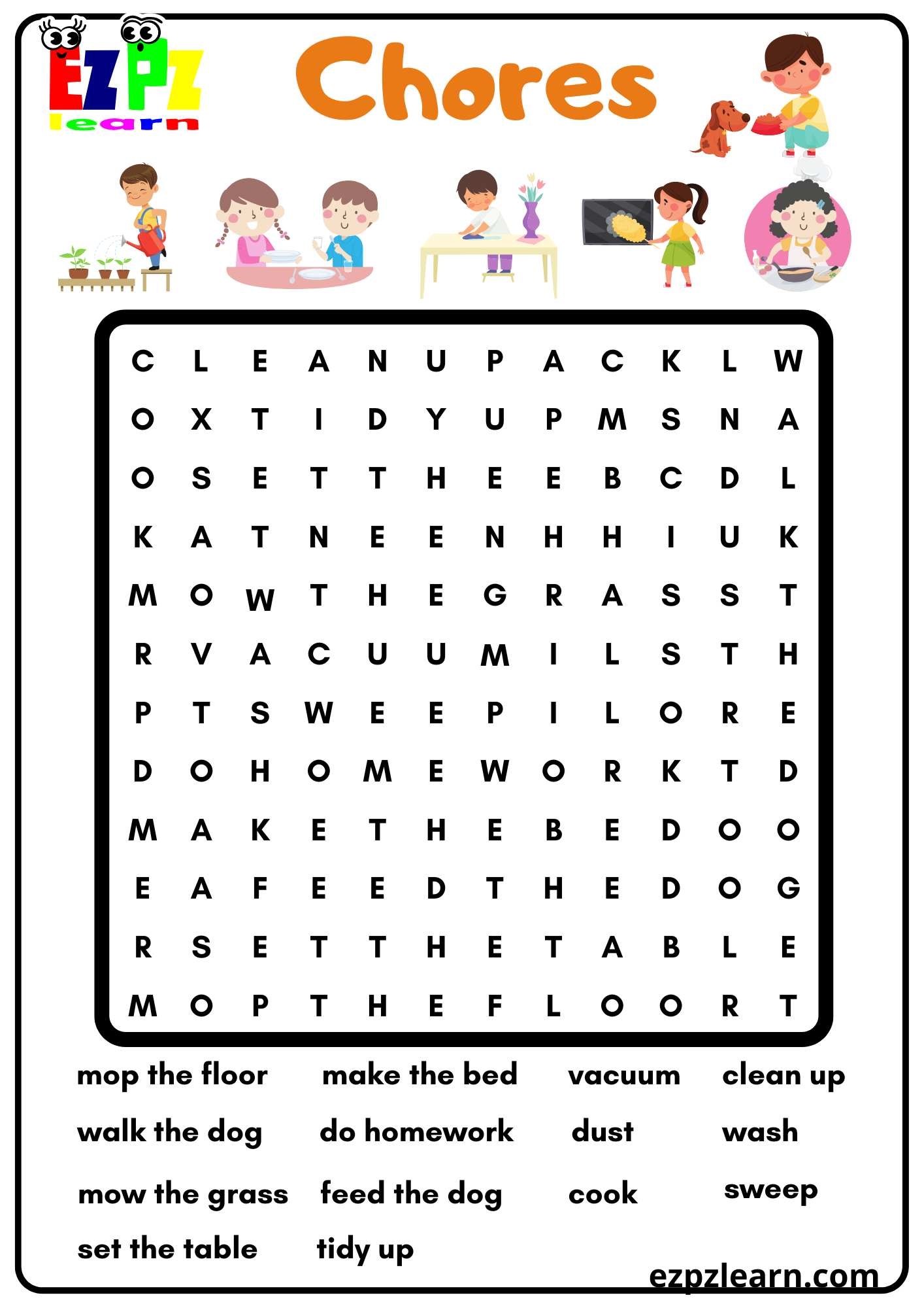 Make Word Search For Free