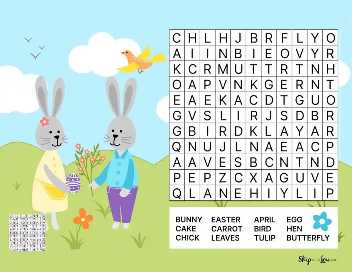 Collection Of Fun Easter Word Search Skip To My Lou