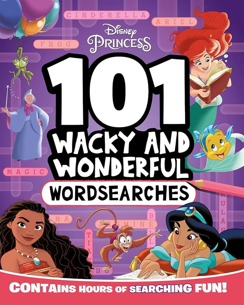 Disney Princess 101 Wacky And Wonderful Wordsearches Autumn Publishing 9781800221413 Amazon Books Disney Princess 101 Wacky And Wonderful Wordsearches Autumn Publishing 9781800221413 Amazon Books