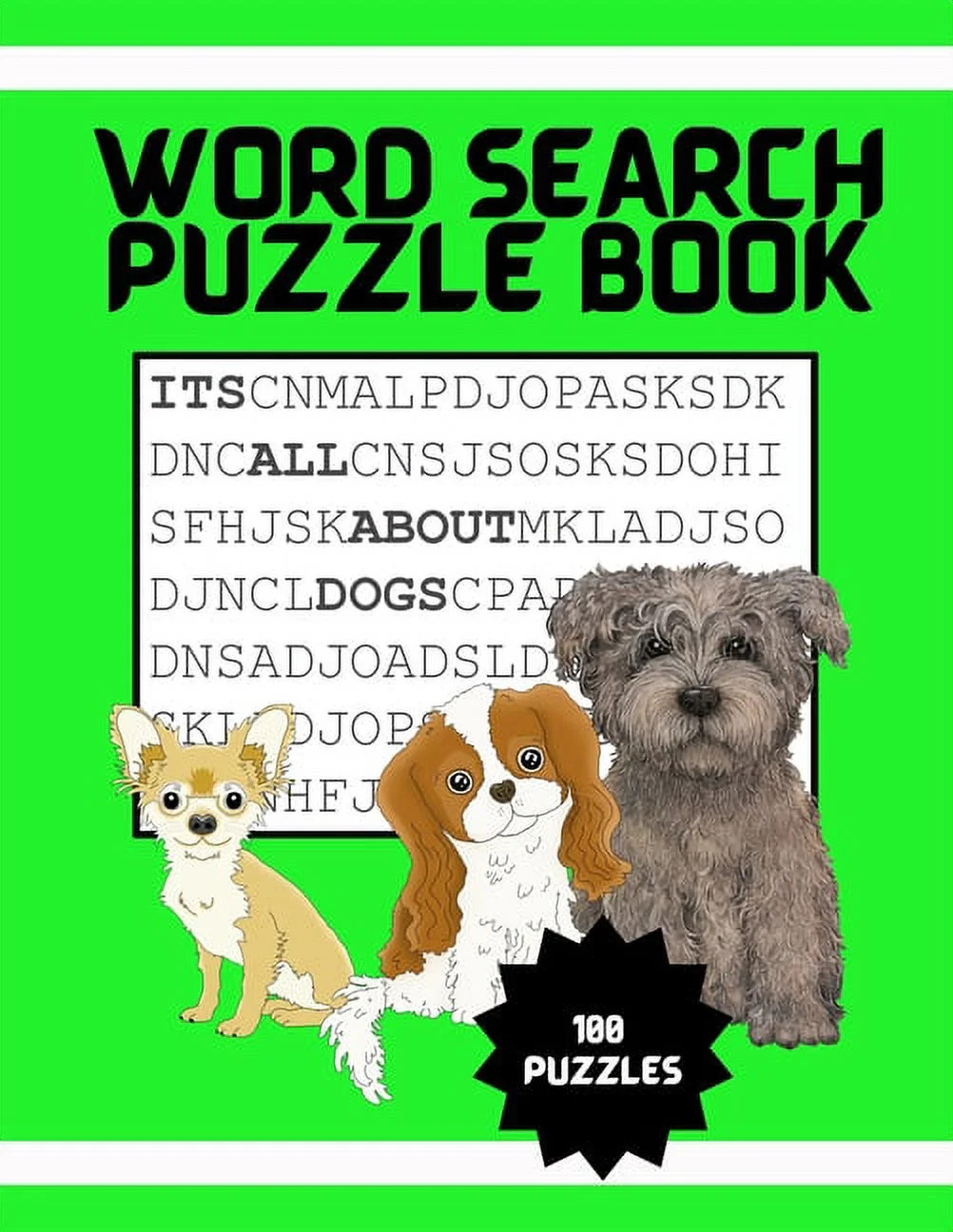 Word Search Books Dogs