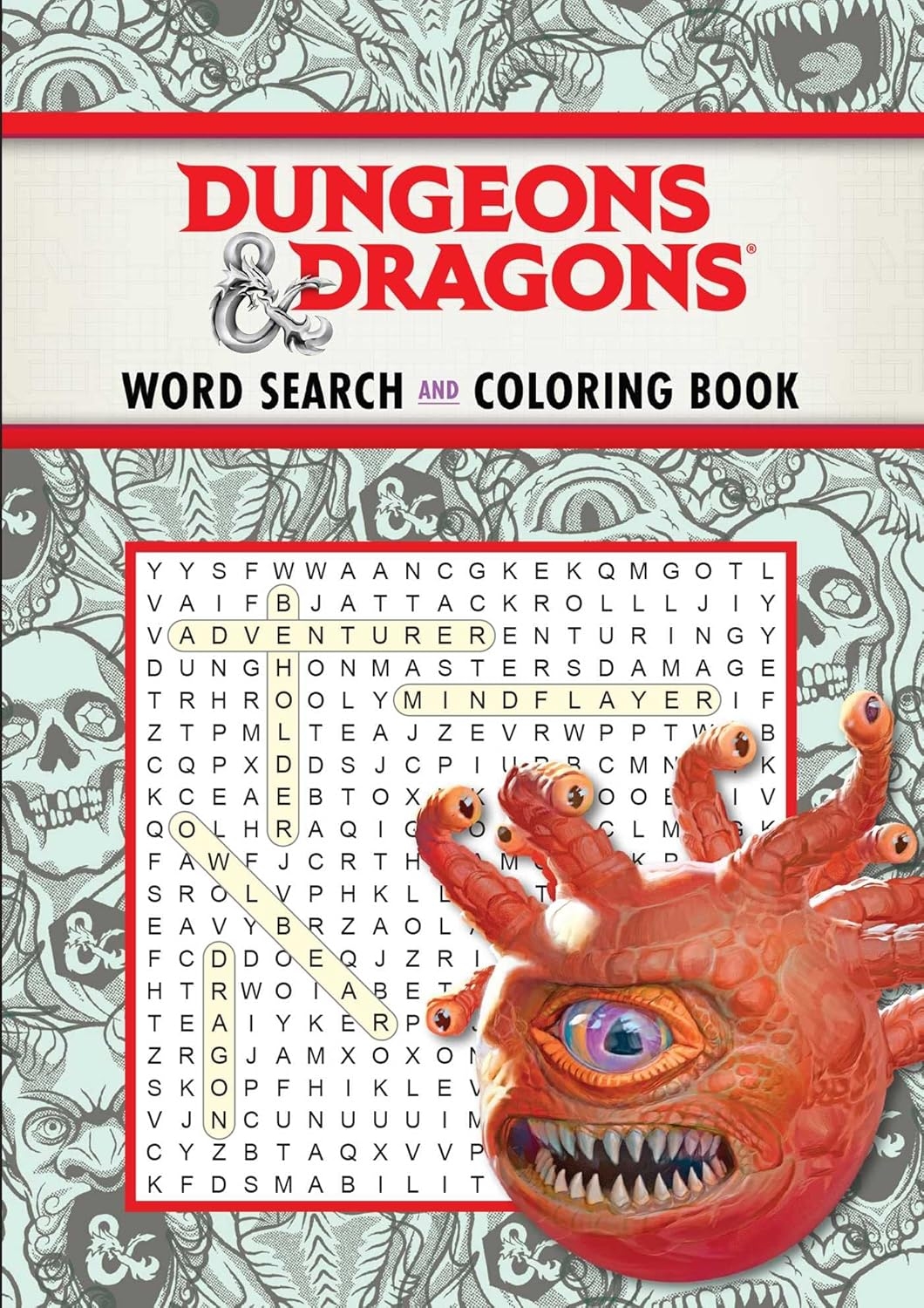 Dungeons Dragons Word Search With Coloring Book Benin Ubuy
