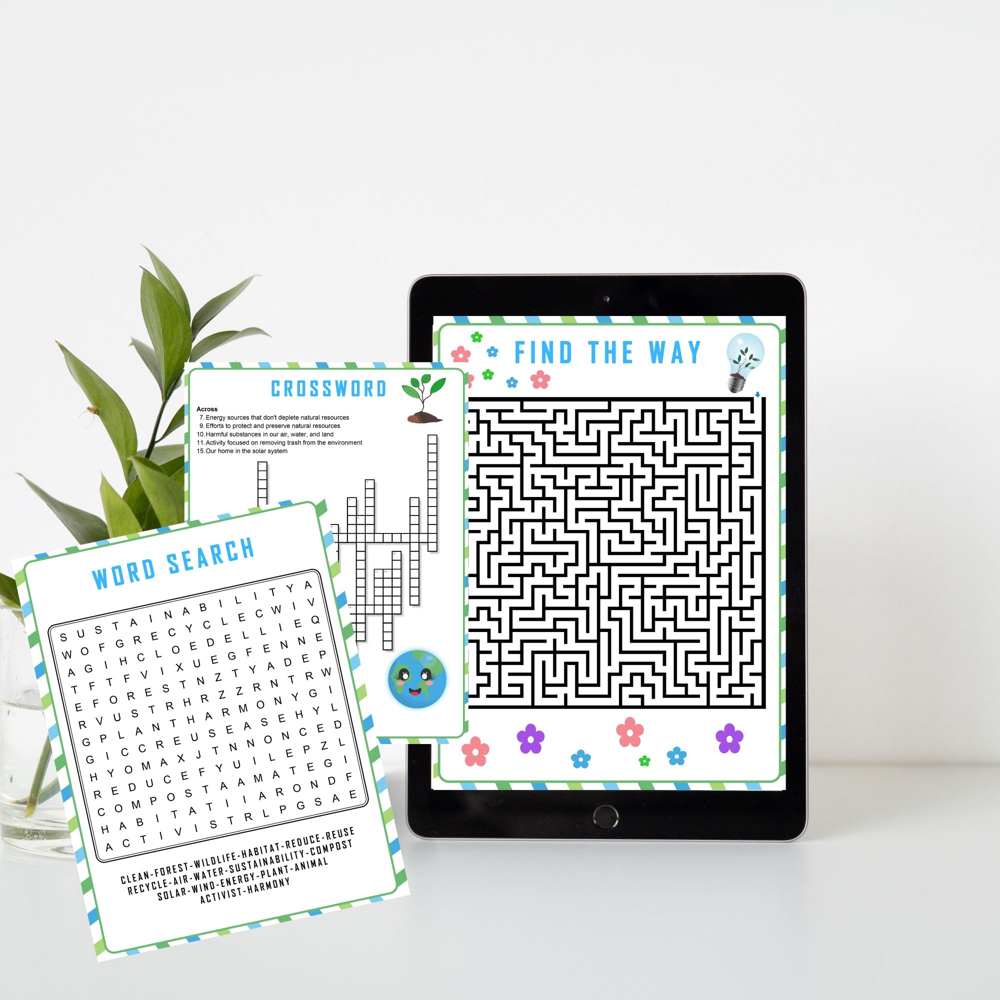 Earth Day Word Search Game