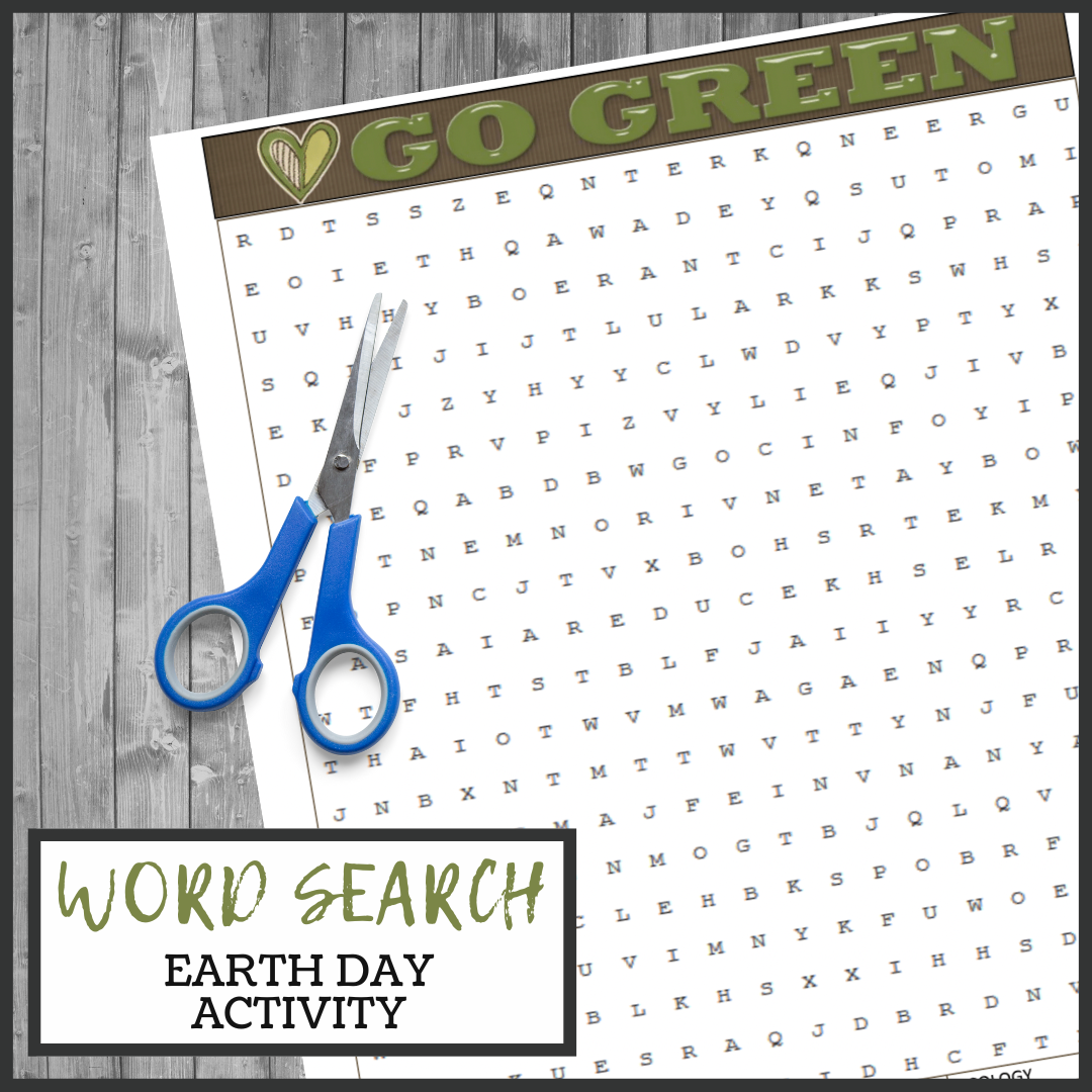 Earth Day Printable Word Search