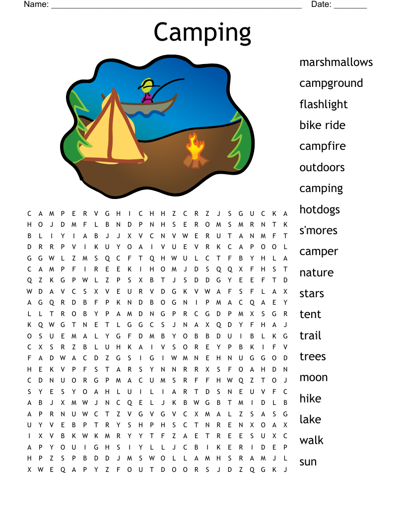 End Of The Year Word Search WordMint