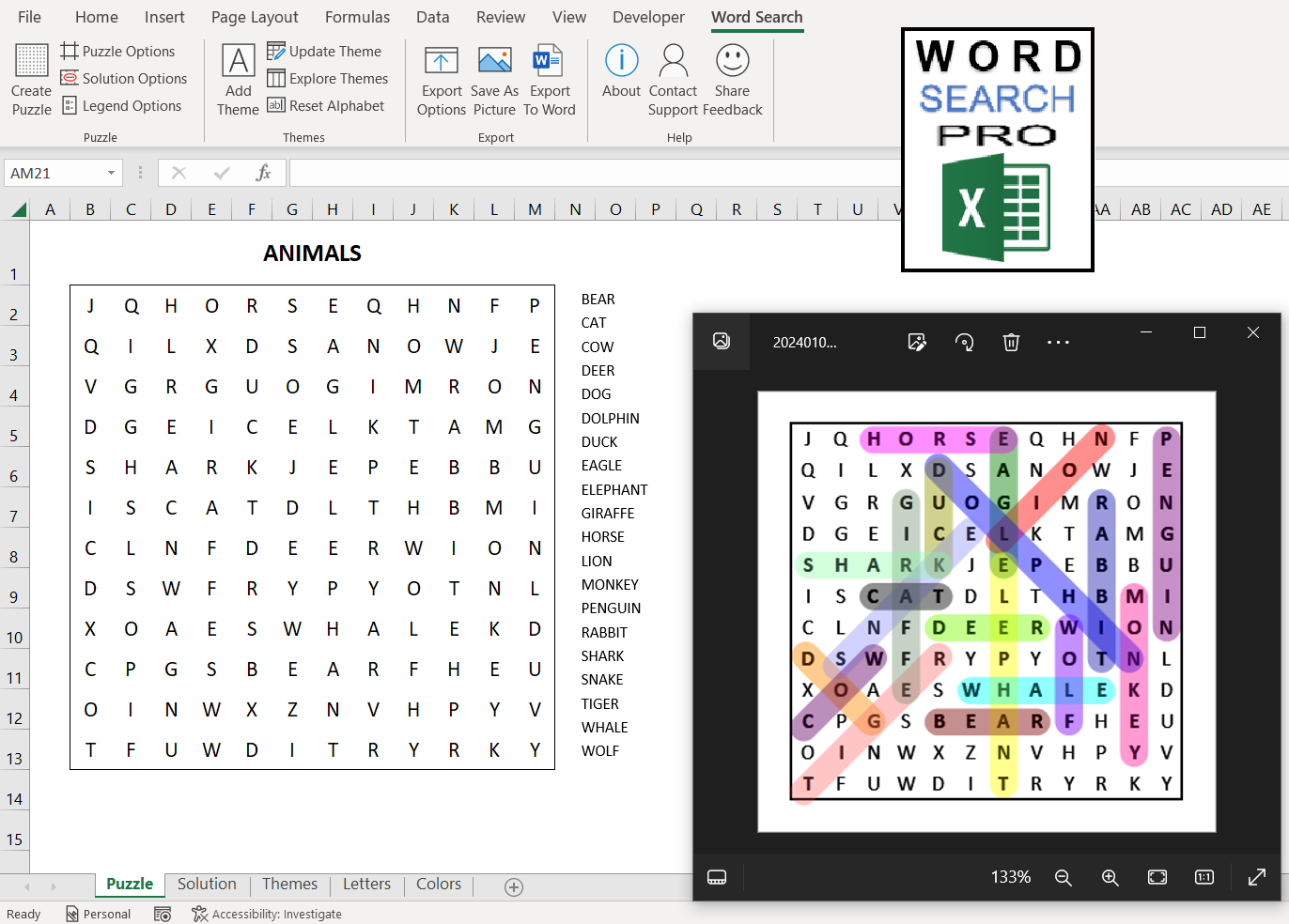 Excel Macro Fun Excel Word Search
