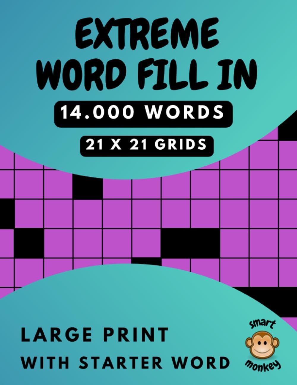 Extreme Word Fill In Puzzle Book For Adults 100 Large Desertcart Cyprus