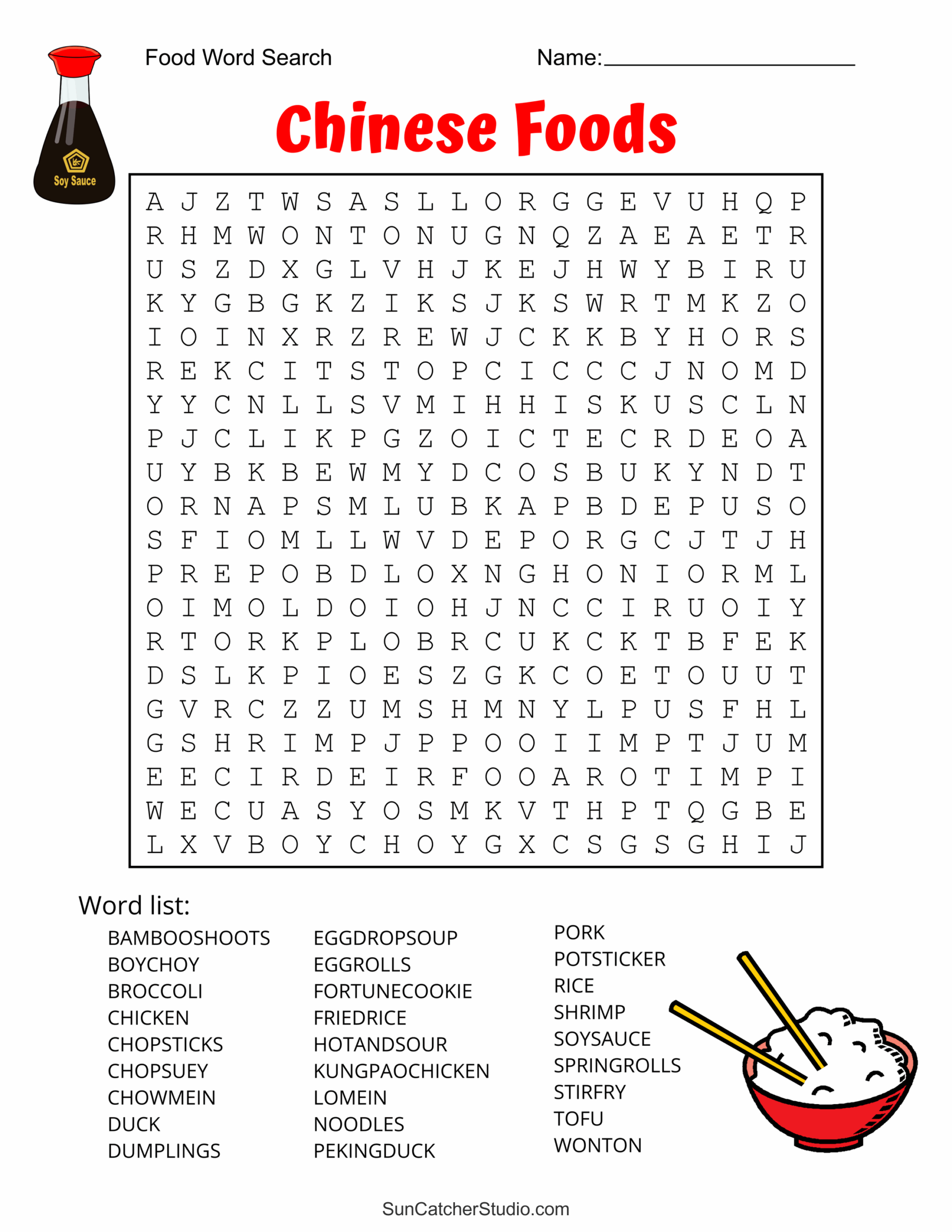 Printable Word Search Puzzles Hard
