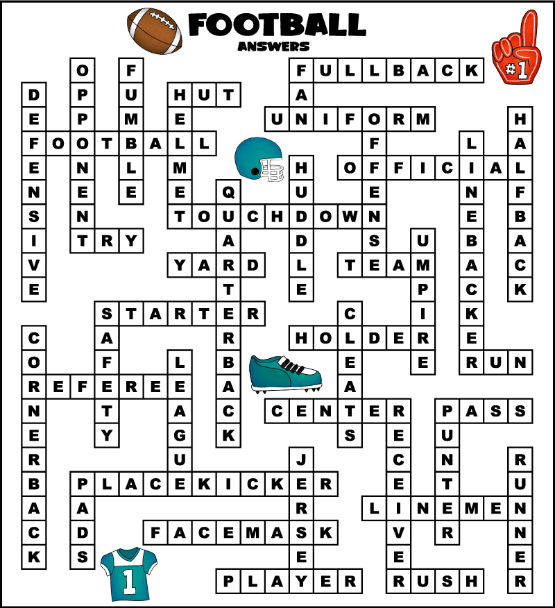 Football Fill In Word Puzzles Tree Valley Academy Football Fill In Word Puzzles Tree Valley Academy